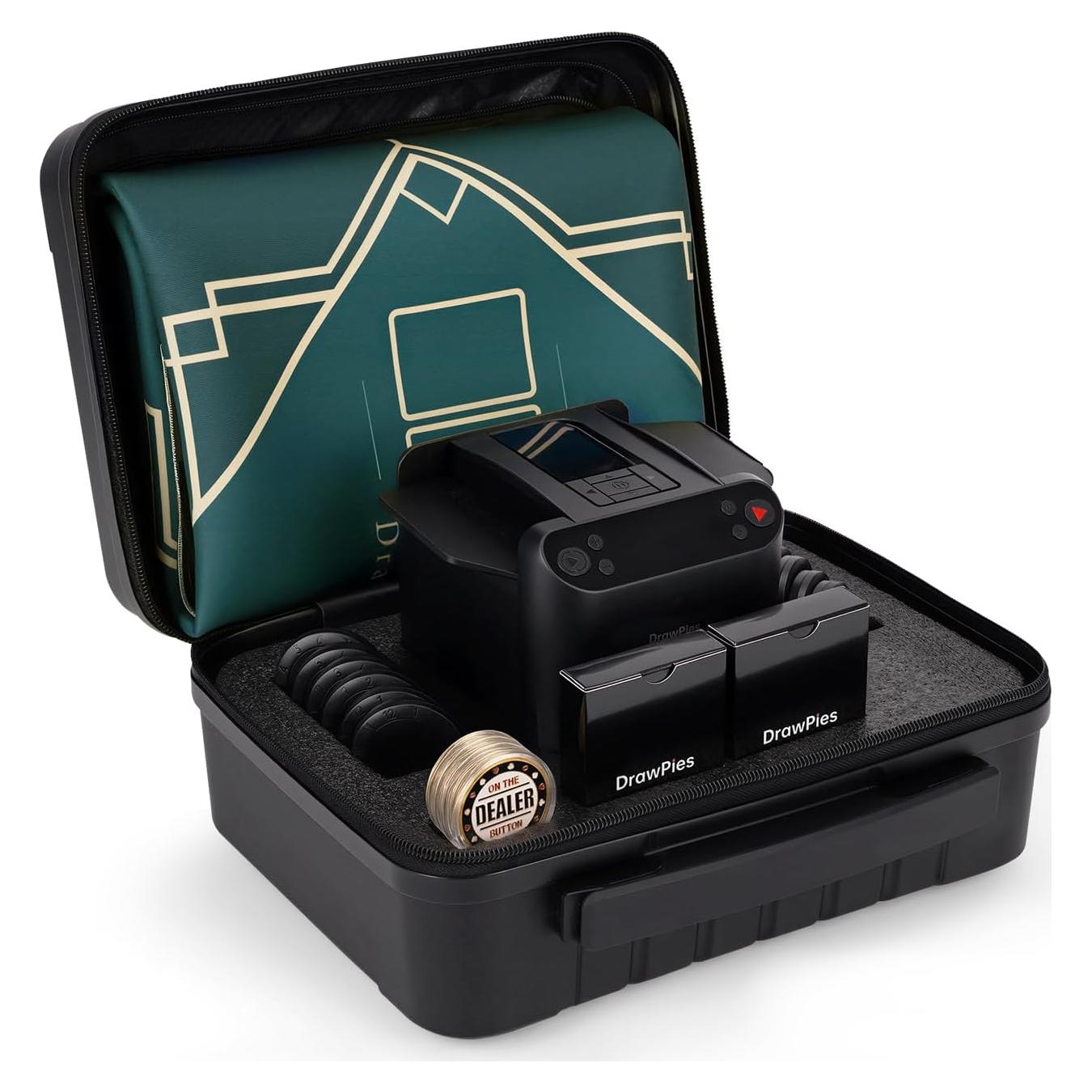 Máquina Barajadora y Distribuidor Automático DrawPies MAX6 - 12 Jugadores