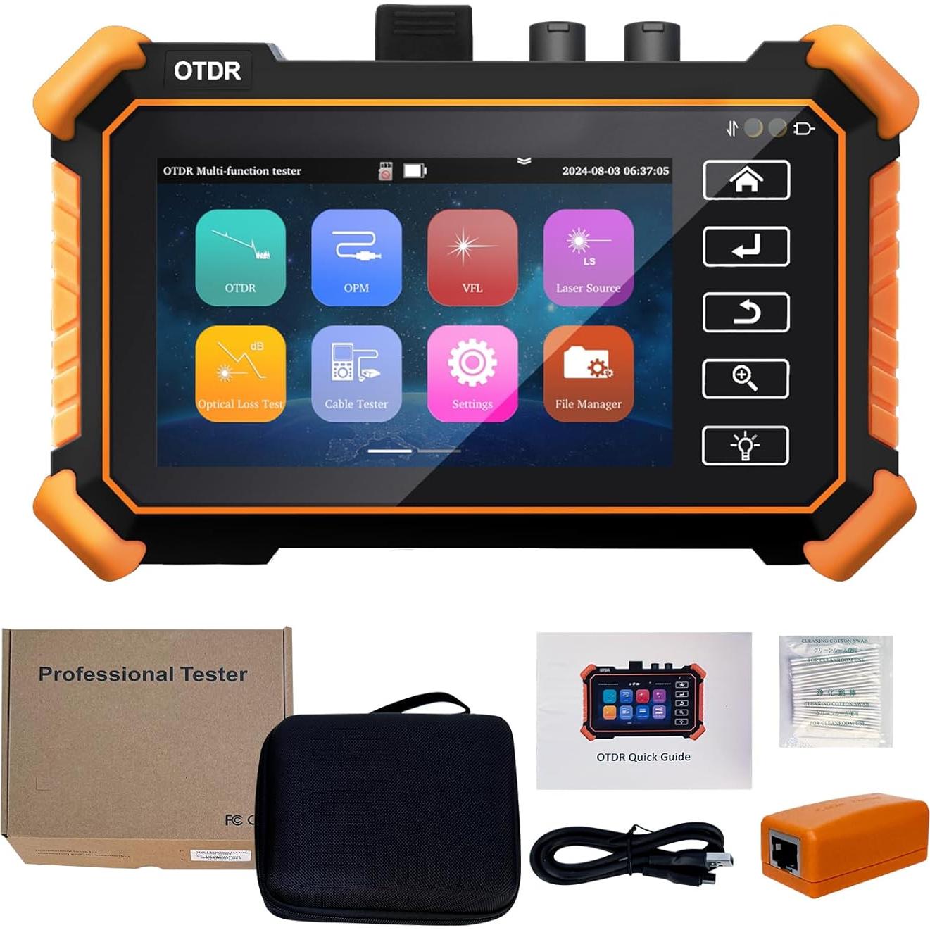 Probador de Fibra Óptica OTDR NOYAFA NF-983 con Medidor de Potencia