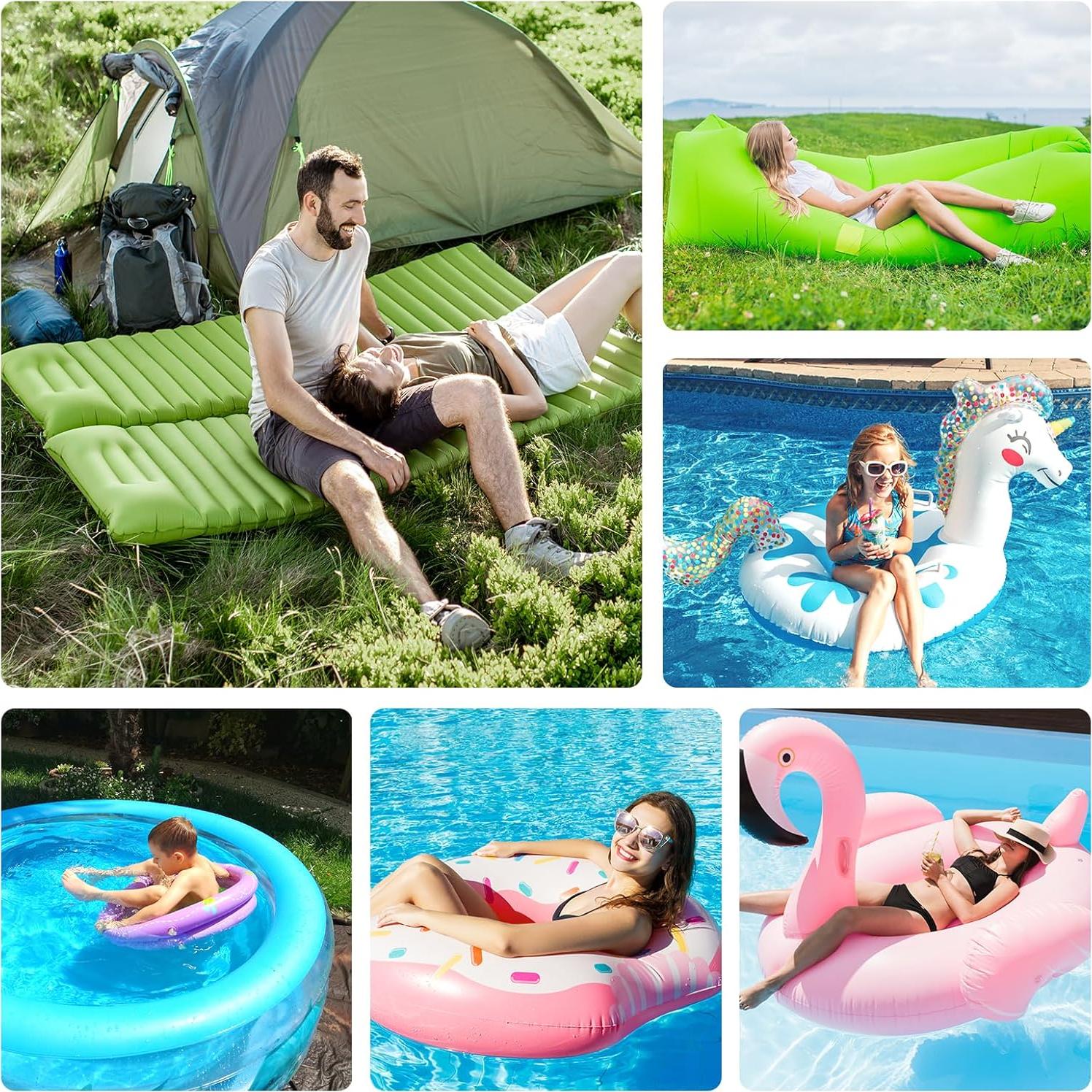 Bomba de Aire Portátil NIBBaNACAL 6000mAh Inflado Rápido