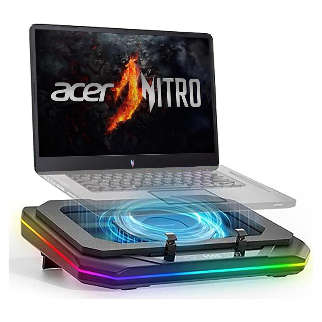 Base de Enfriamiento PHAPPY para Laptop Gamer 14-17" RGB