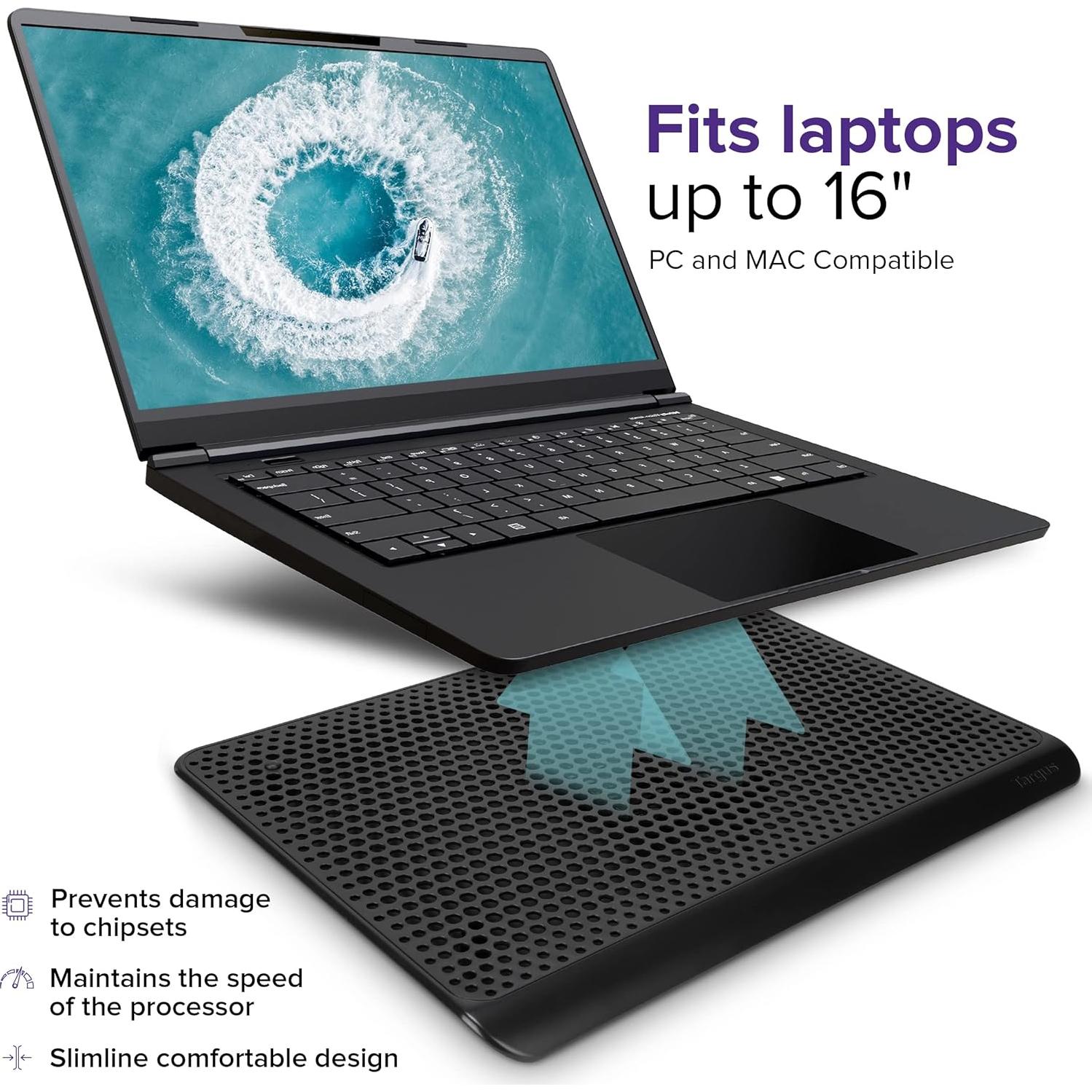 Almohadilla de Enfriamiento Targus para Laptop 16" USB