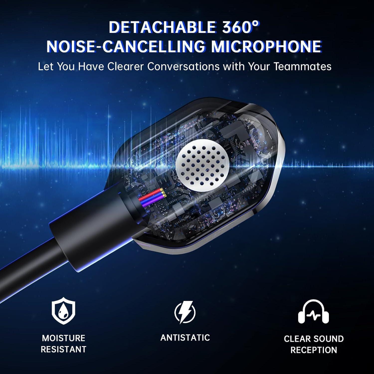 Auriculares Inalámbricos RYR Captain 560 para Juegos - Sonido 3D