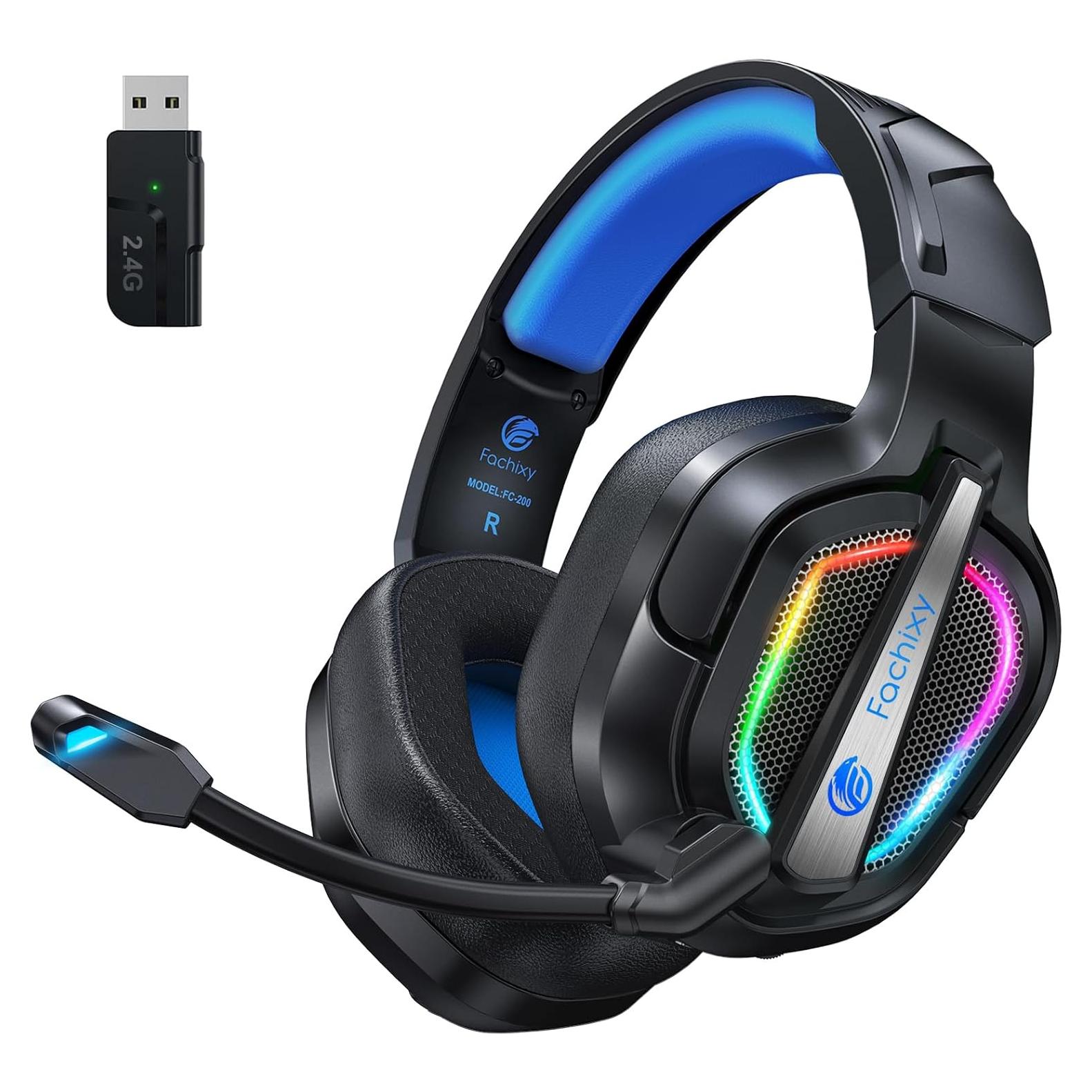 Auriculares Inalámbricos Fachixy FC-200 para Juegos - Bluetooth 5.4