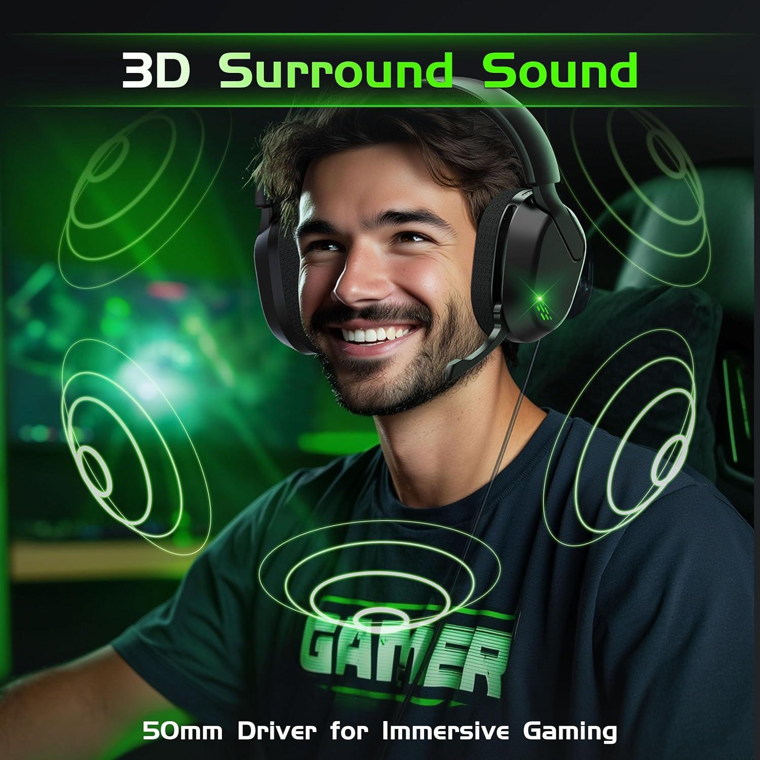 Auriculares Gaming Inalámbricos Captain 560 - Xbox, PS5, PC, 45H