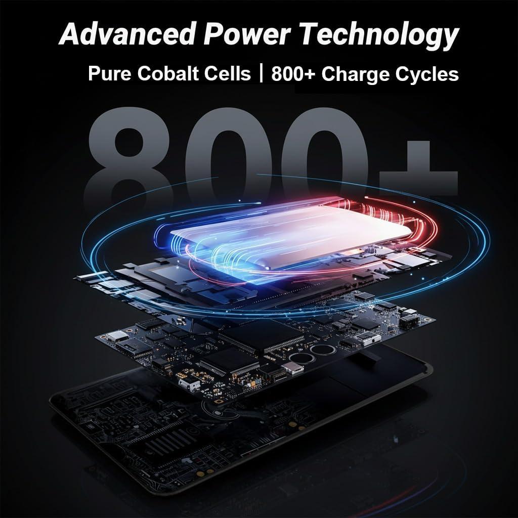 Batería Portátil Magnética LITO 10000mAh Carga Rápida 20W