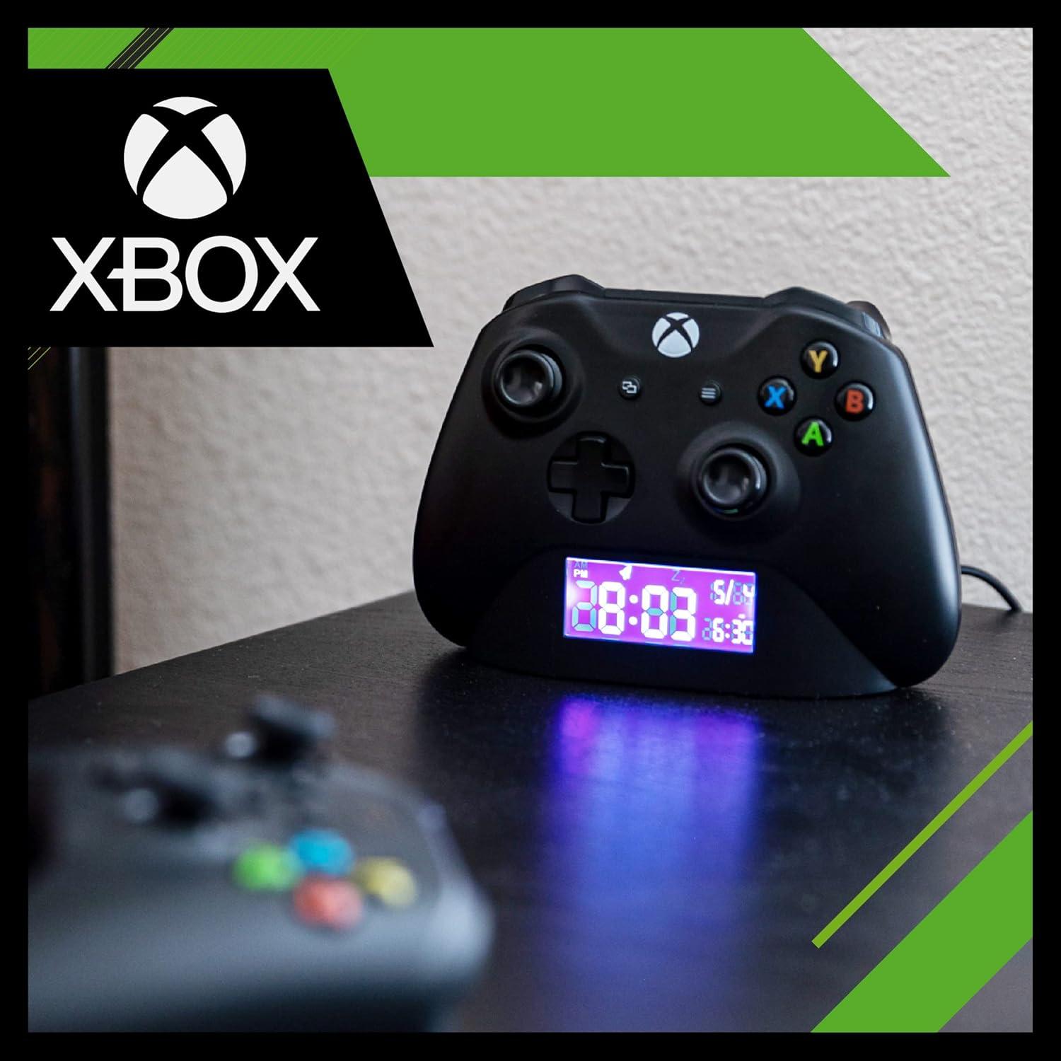 Reloj Despertador Digital Xbox Paladone - Negro 15 cm