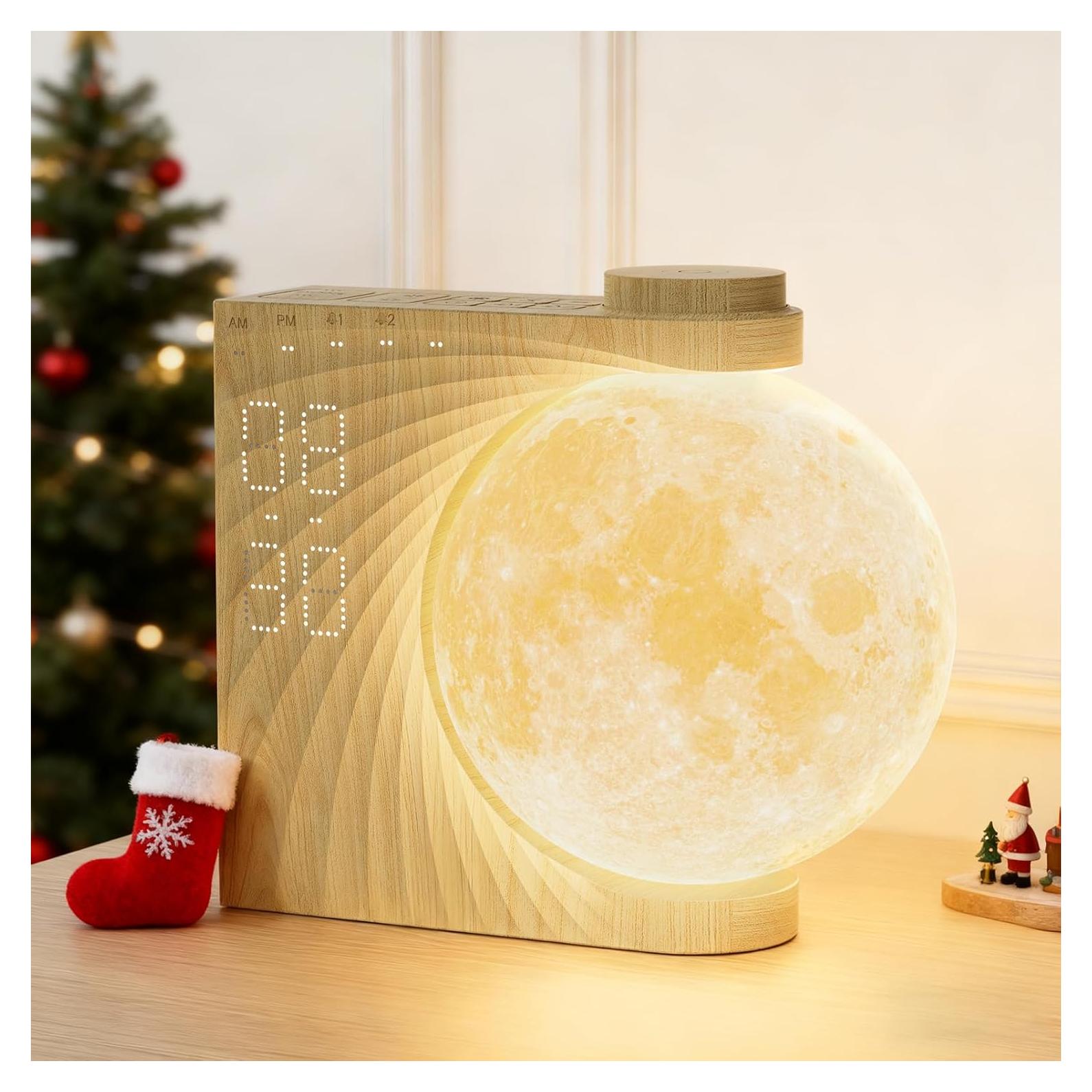 Reloj Despertador Lunar RETEYUNG AJ320 con Luz y Sonidos