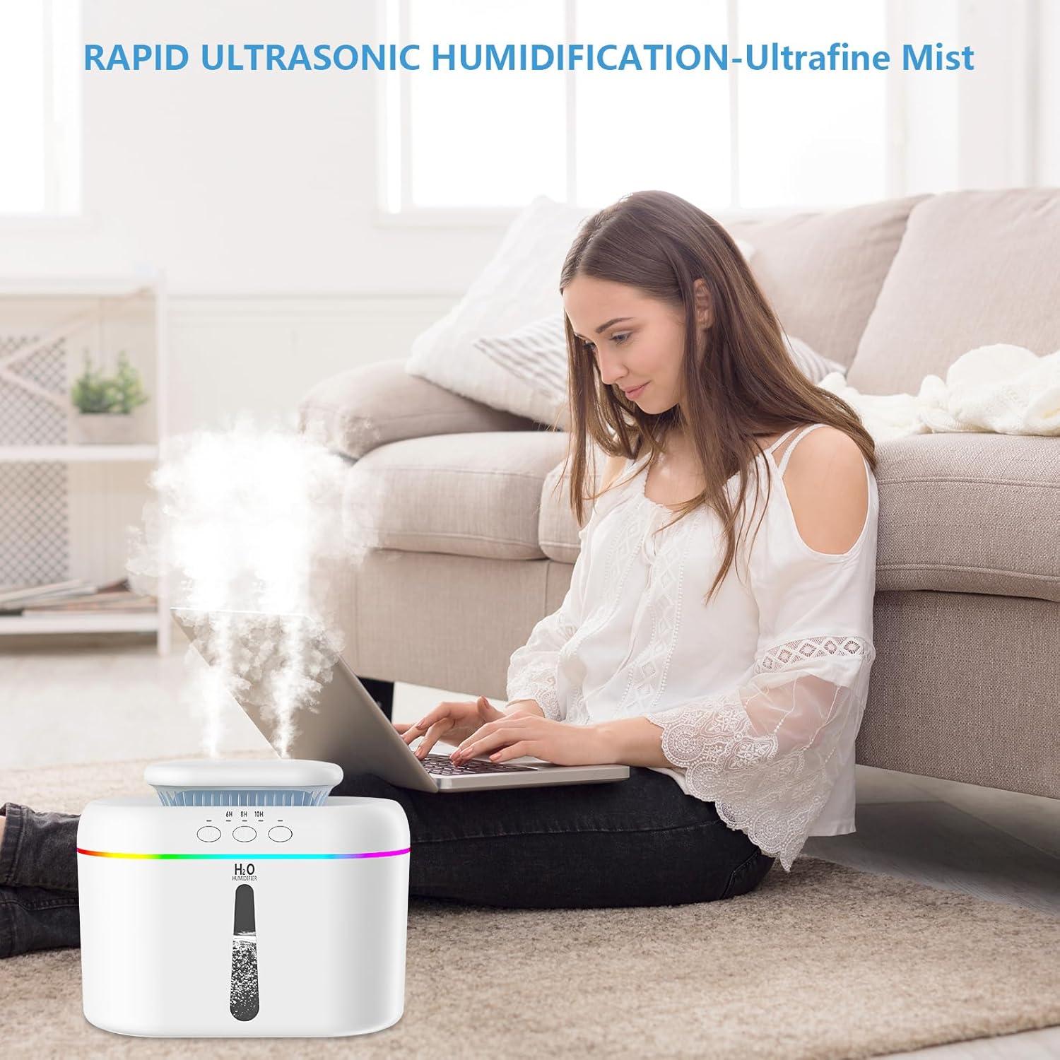 Humidificador de Aire Lisacool WSQ06 2L Niebla Fría Silencioso