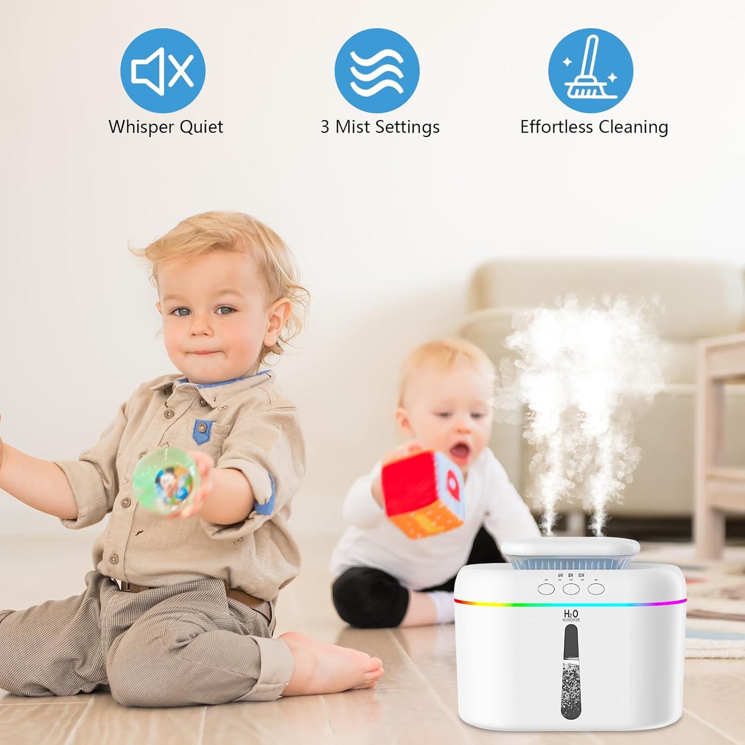 Humidificador de Aire Lisacool WSQ06 2L Niebla Fría Silencioso