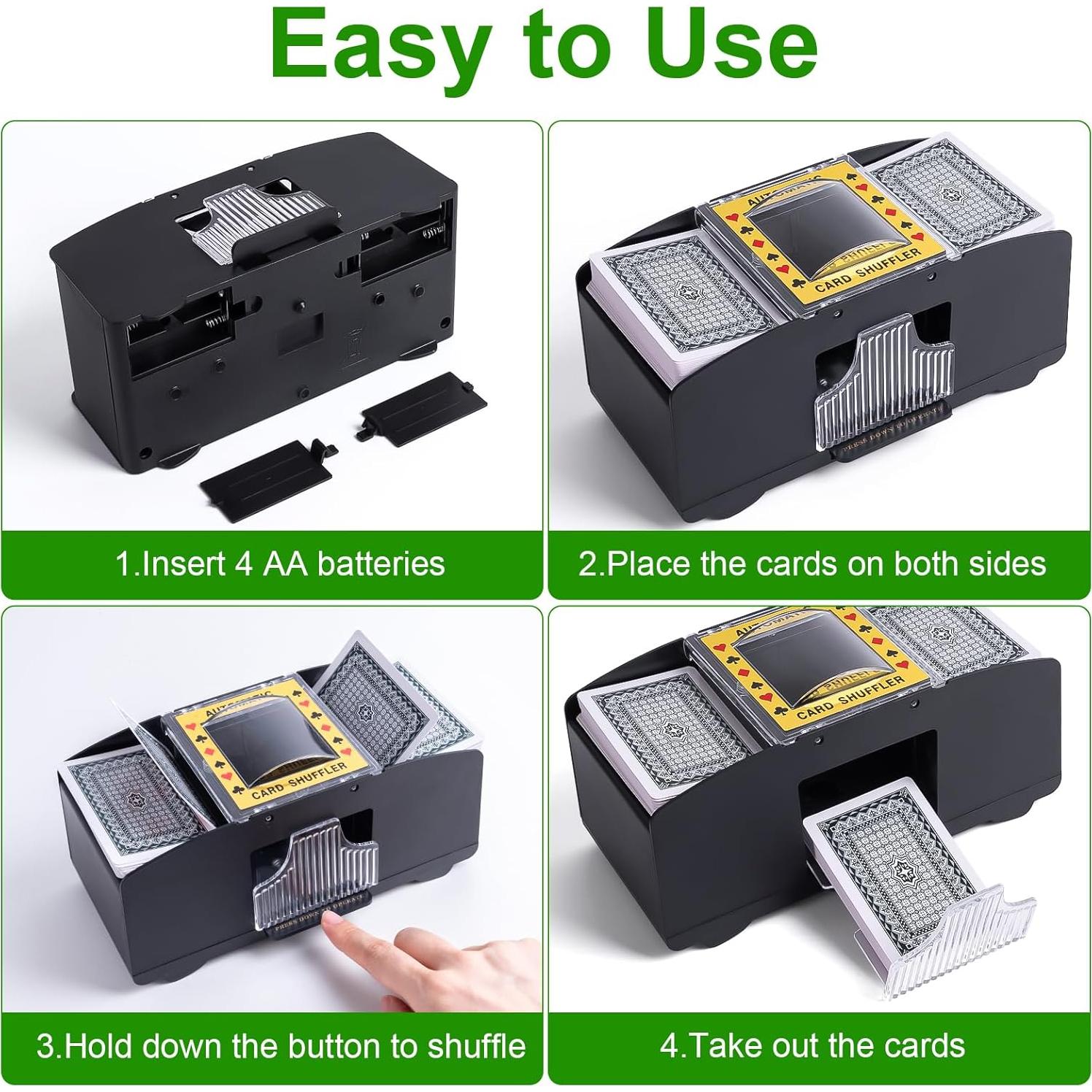 Mezclador Automático de Cartas Xixter 02 para 2 Barajas