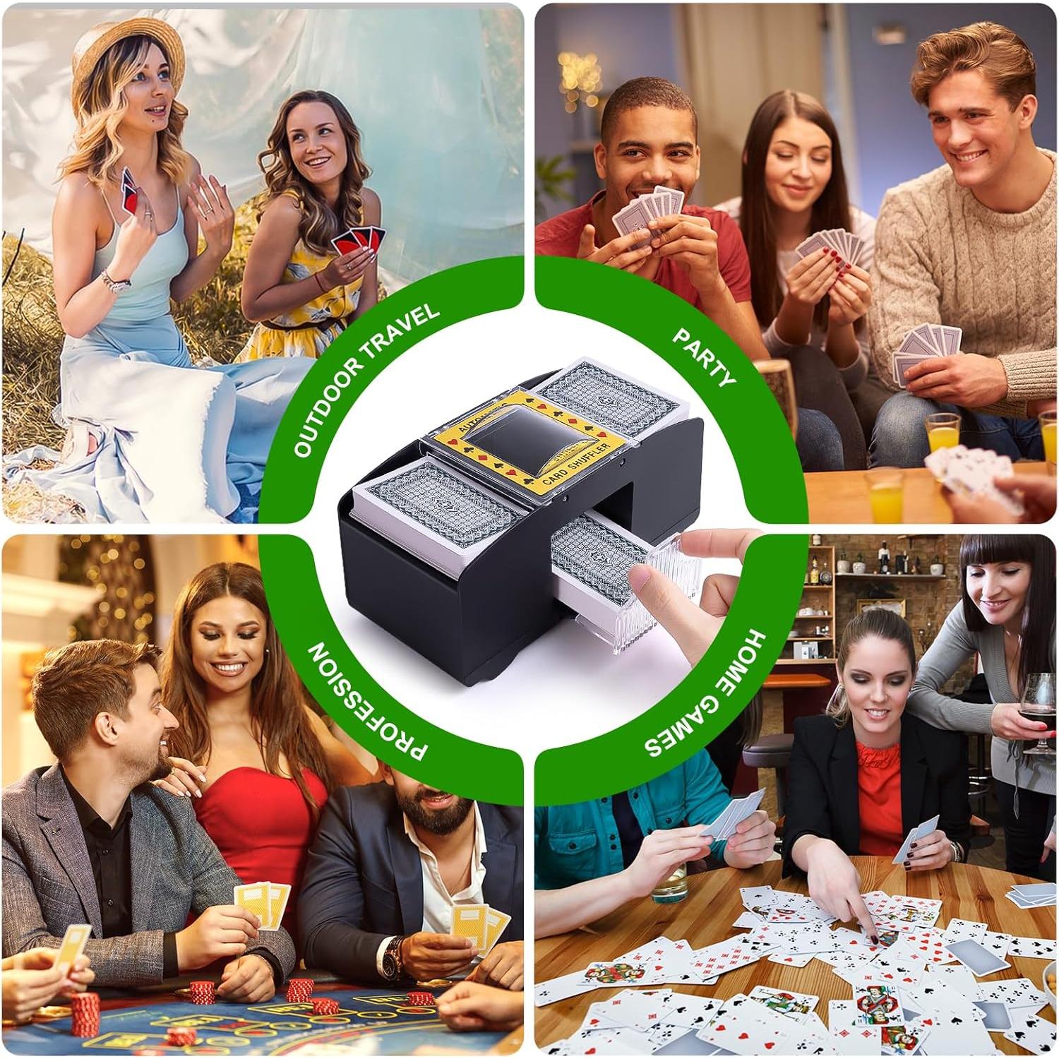 Mezclador Automático de Cartas Xixter 02 para 2 Barajas