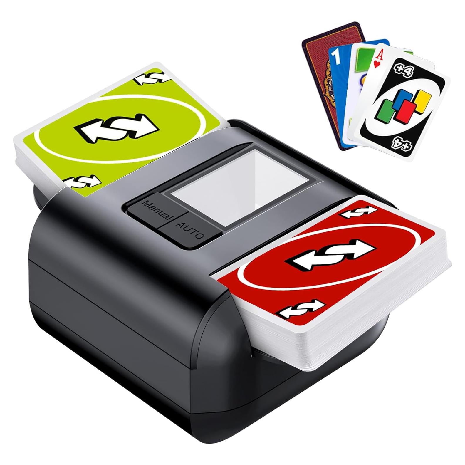 Barajador Automático de Cartas OBLITZON - Eléctrico, USB-C, 2000mAh