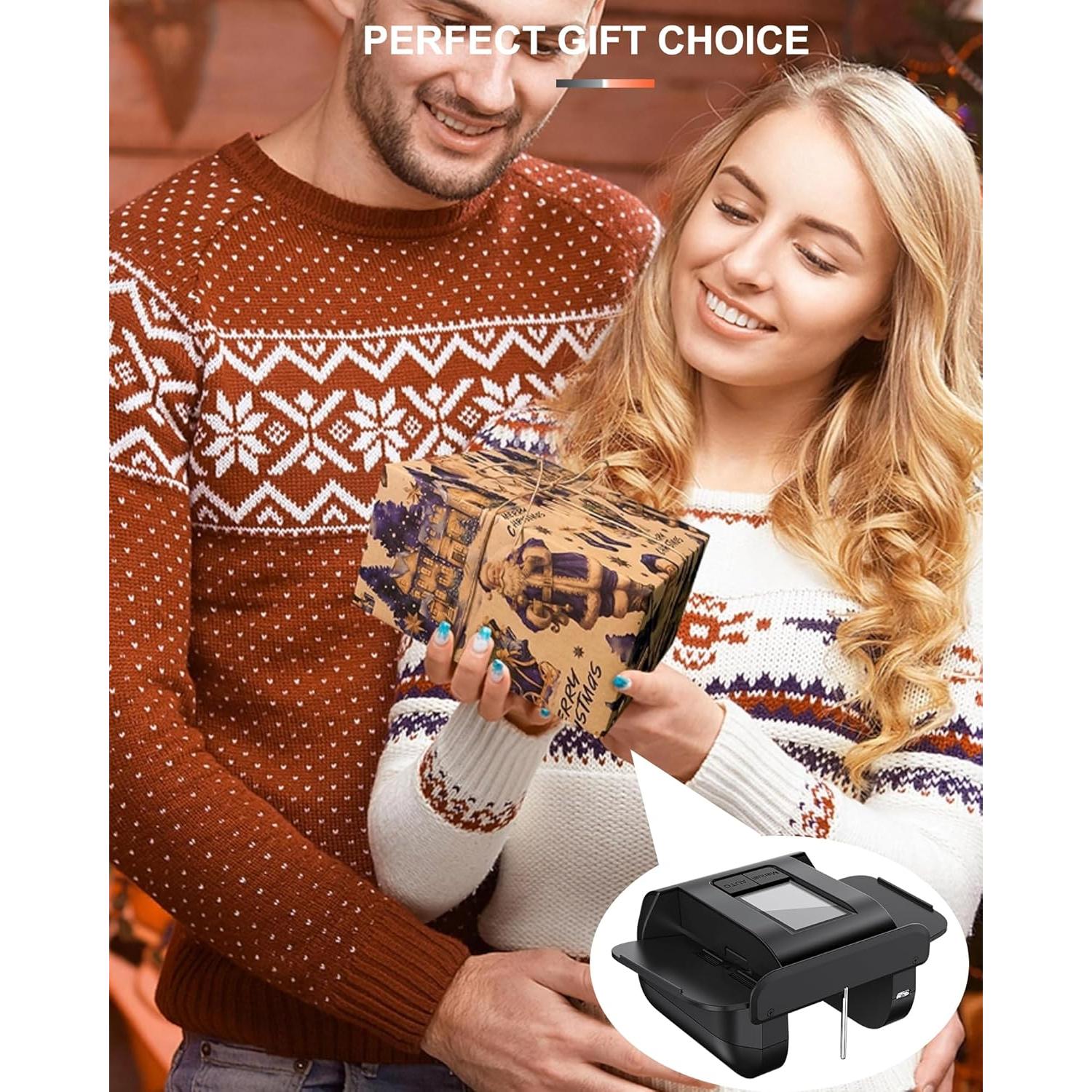 Barajador Automático de Cartas OBLITZON - Eléctrico, USB-C, 2000mAh