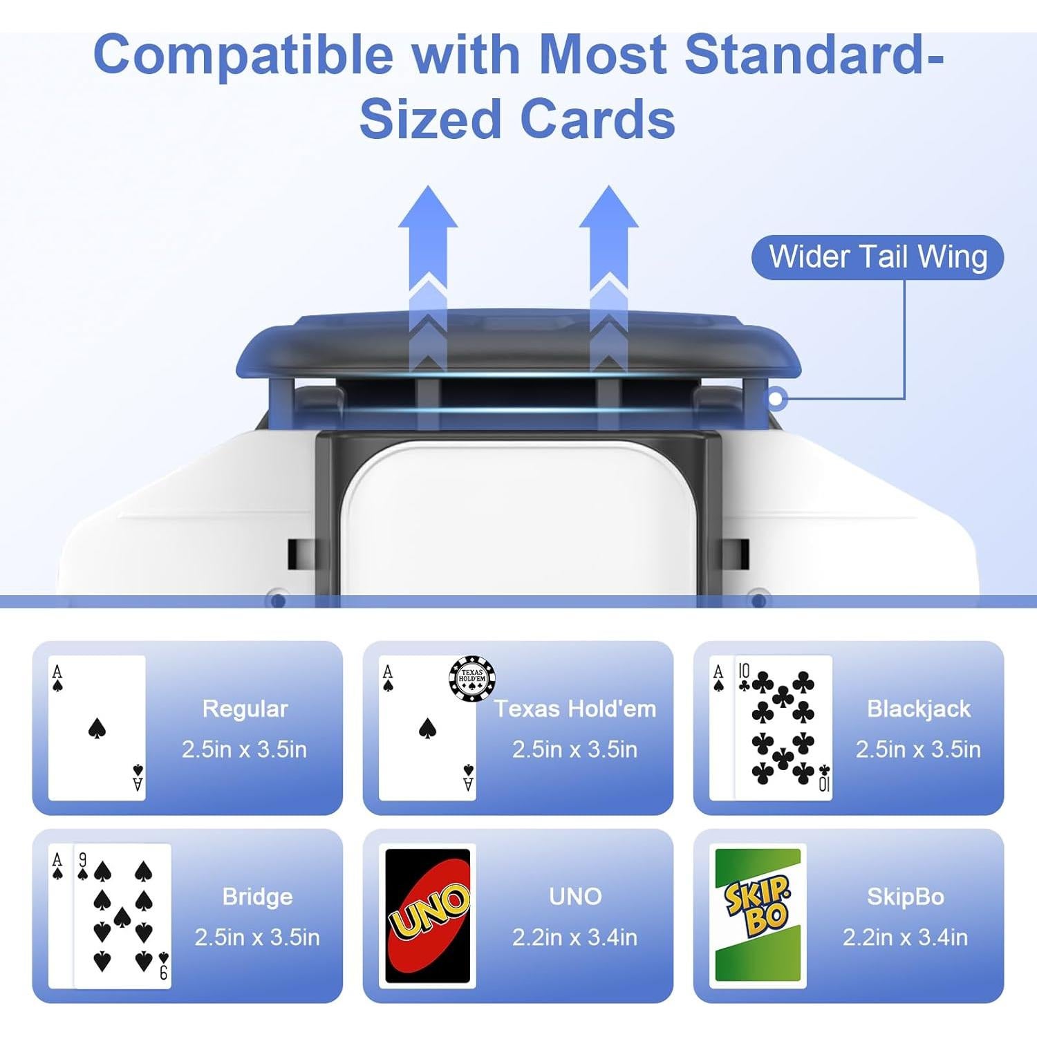 Barajador de Cartas Eléctrico Feifeaouy TX-666 2600mAh Automático