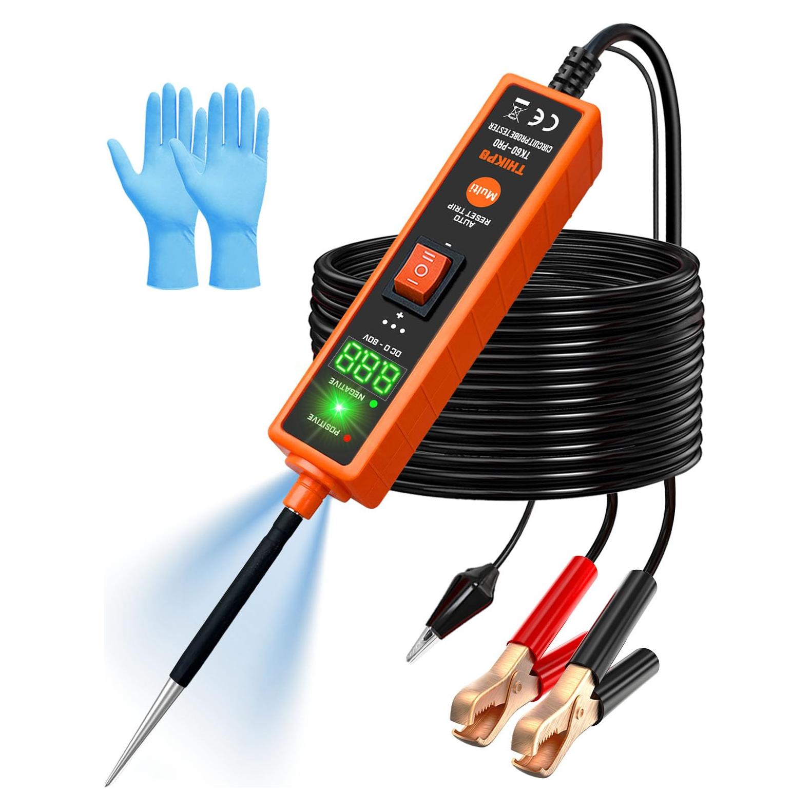 Probador de Circuito Automotriz THIKPO 6-24V DC con LCD