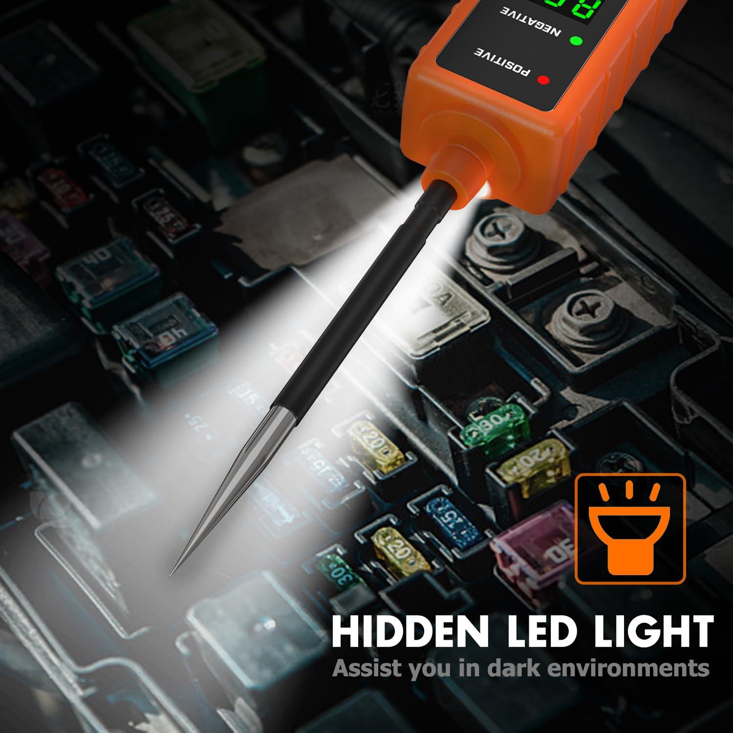 Probador de Circuito Automotriz THIKPO 6-24V DC con LCD