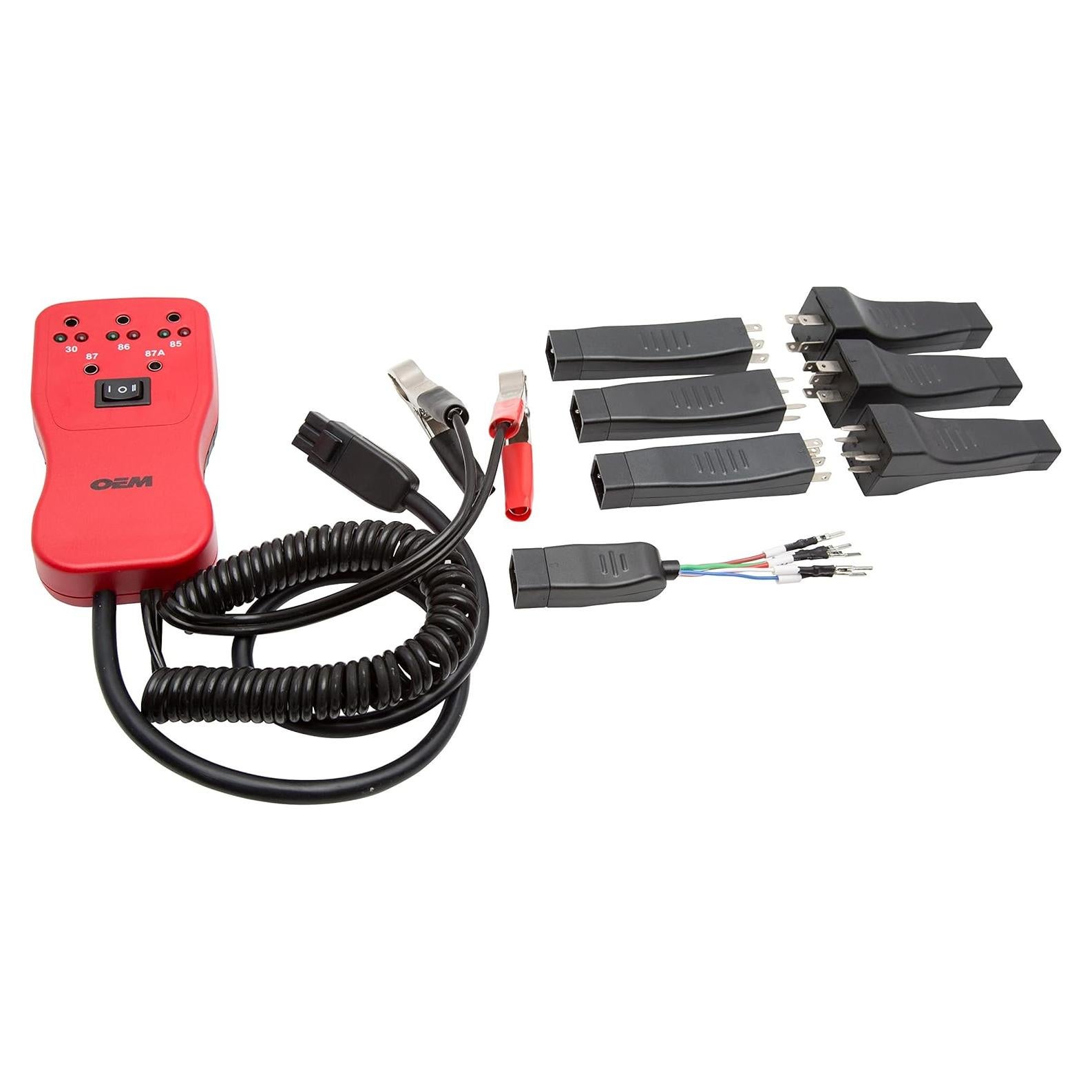 Probador de Circuito de Relé OEMTOOLS 27211 12V/24V Kit Automotriz