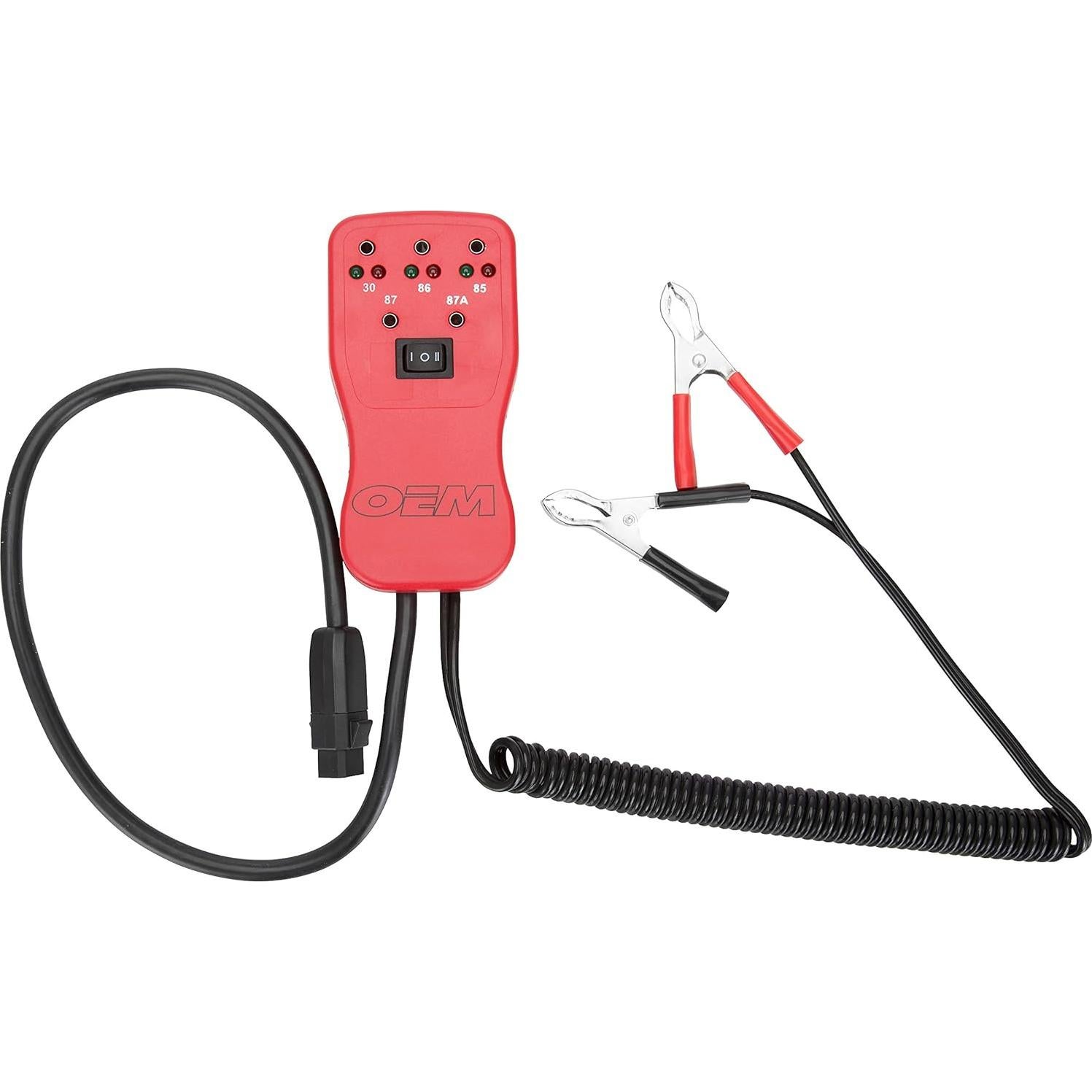 Probador de Circuito de Relé OEMTOOLS 27211 12V/24V Kit Automotriz