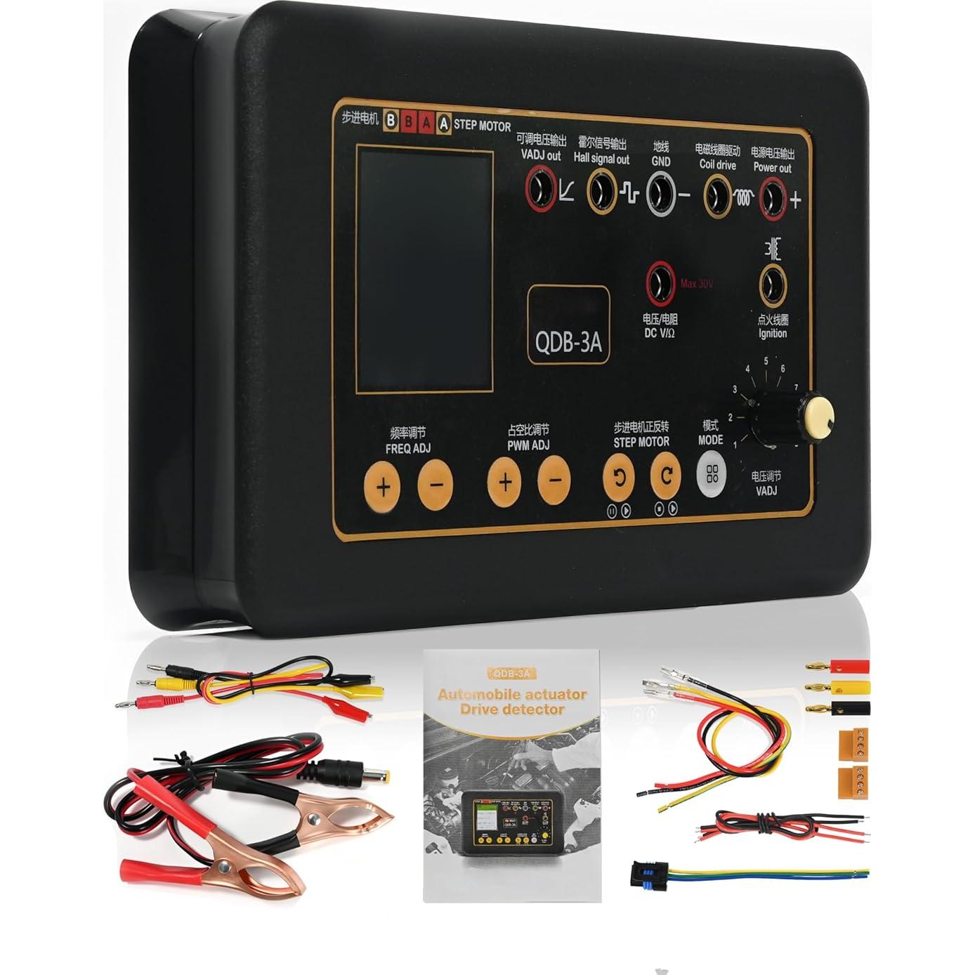 Probador de Bobina de Encendido RQG QDB-3A 12V-24V Pantalla Color