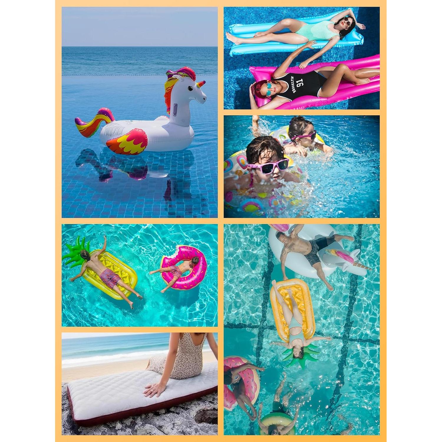 Bomba de Aire Eléctrica Portátil ROCKBROS 1500mAh Inflar/Desinflar