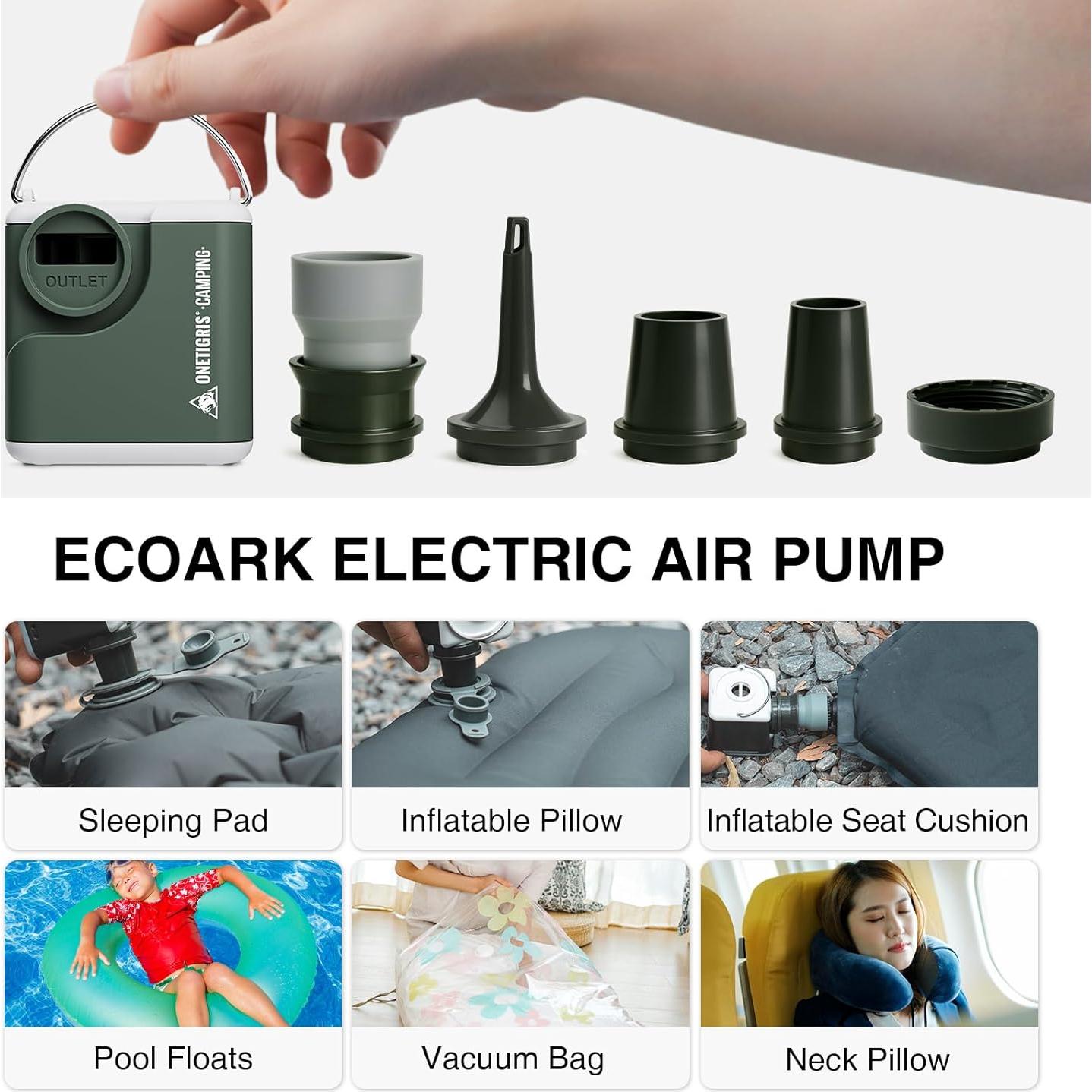 Bomba de Aire Portátil OneTigris CQB02-RG-US 2400mAh