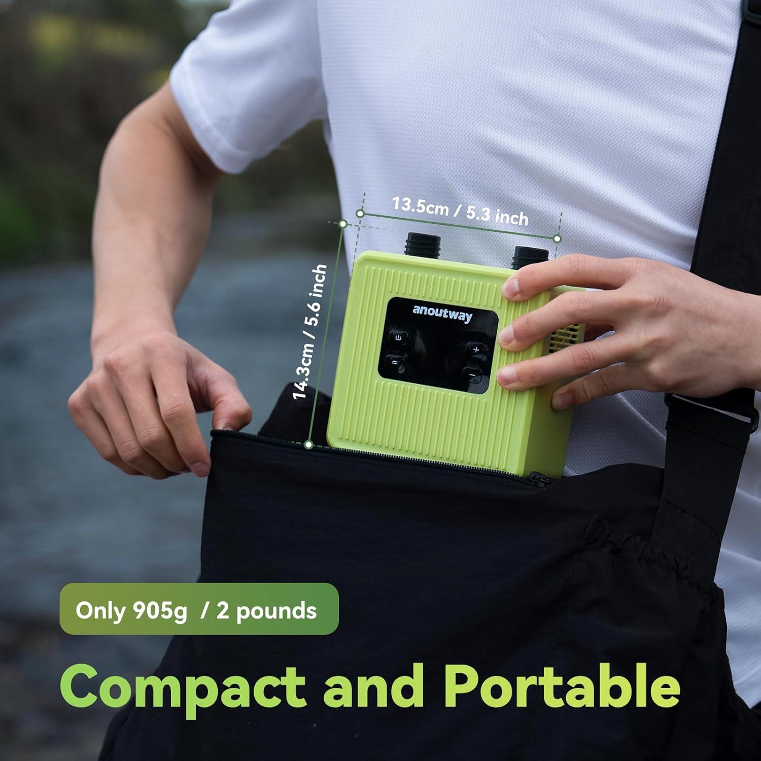 Bomba Eléctrica SUP Anoutway 20PSI Doble Etapa Compacta