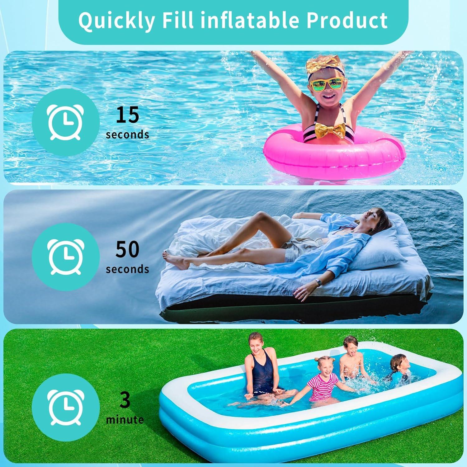 Bomba de Aire Eléctrica ROMELANDS RML-EPUMP-110V Verde 500W