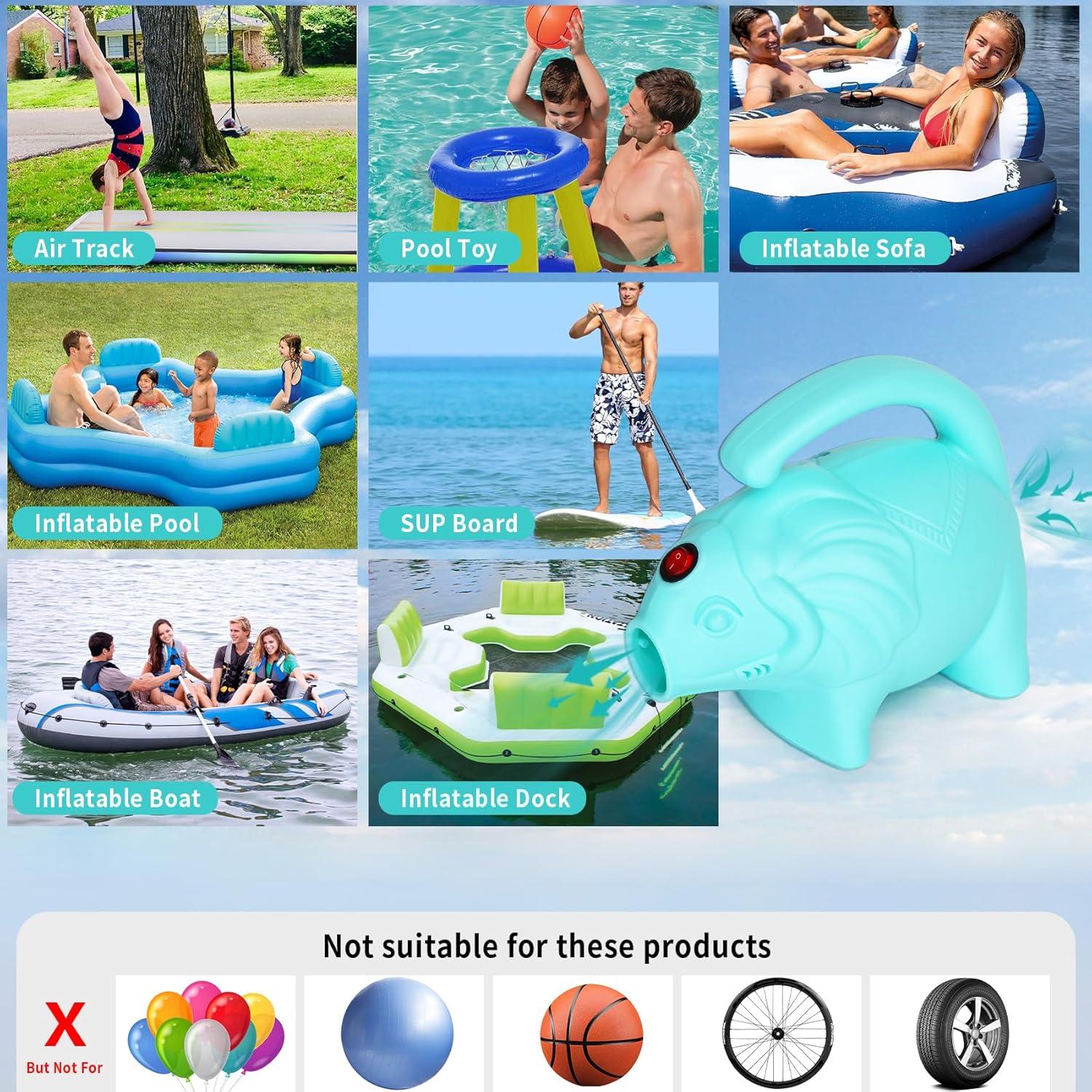 Bomba de Aire Eléctrica ROMELANDS RML-EPUMP-110V Verde 500W