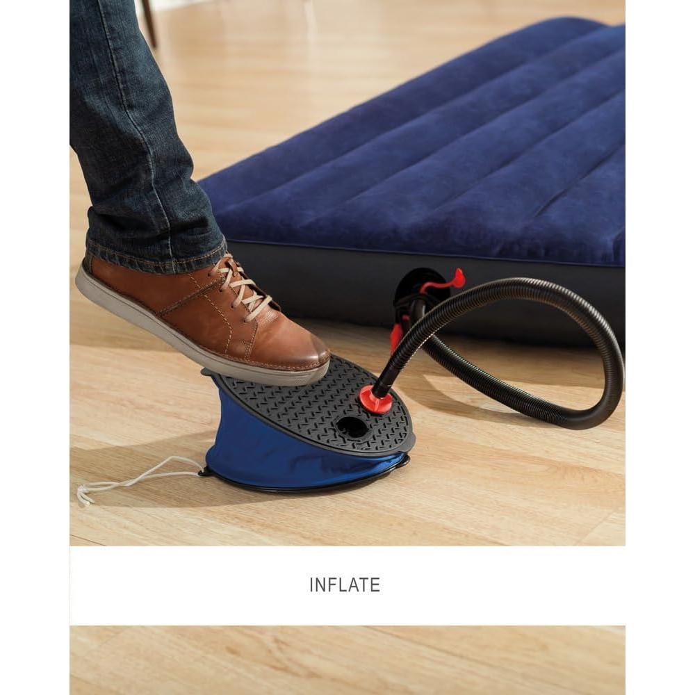 Bomba de pie de fuelle Intex 29.21 cm manual inflable