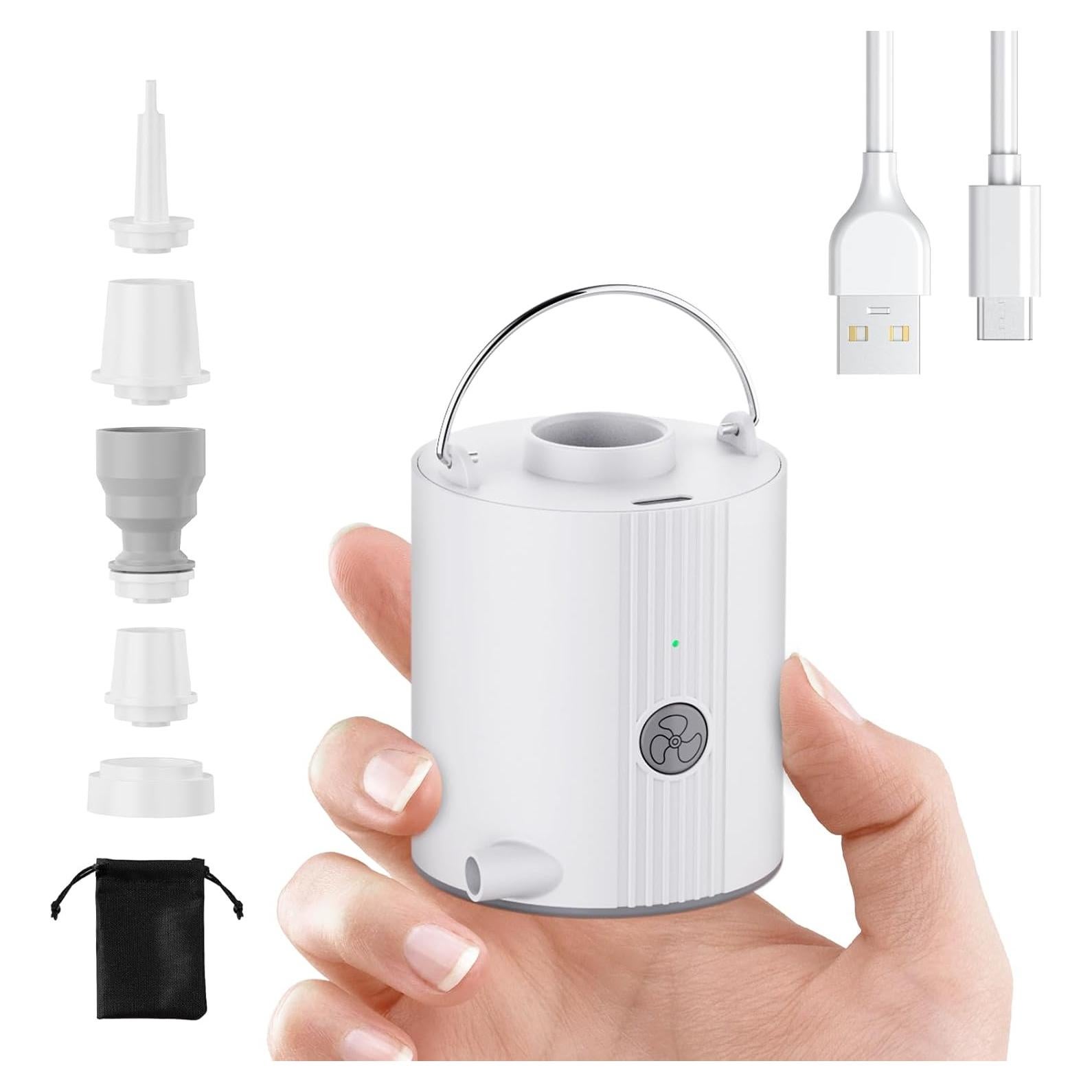 Bomba de aire portátil Motorenbau 1600mAh inflado rápido