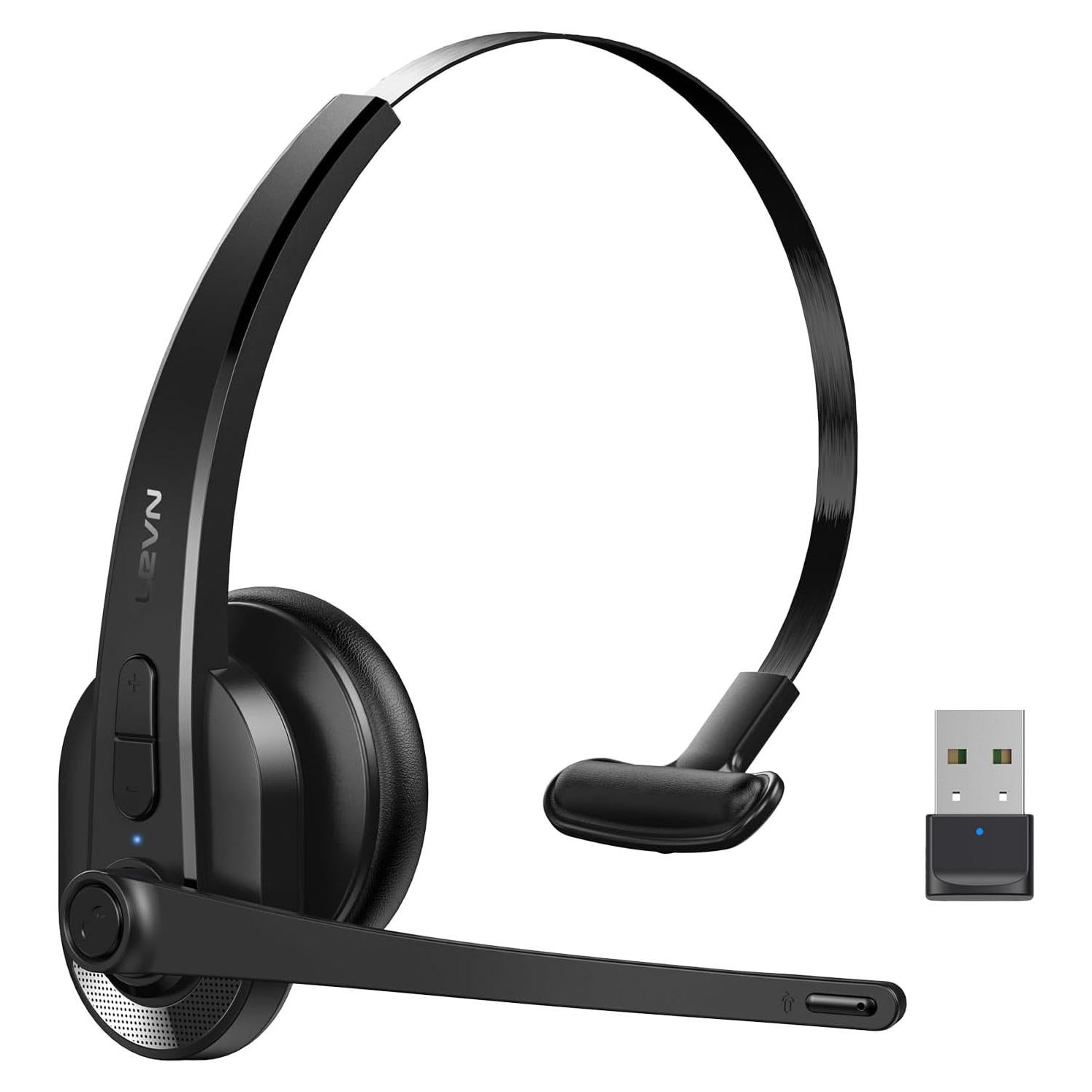 Auricular Inalámbrico LEVN LE011 con Micrófono y Cancelación de Ruido