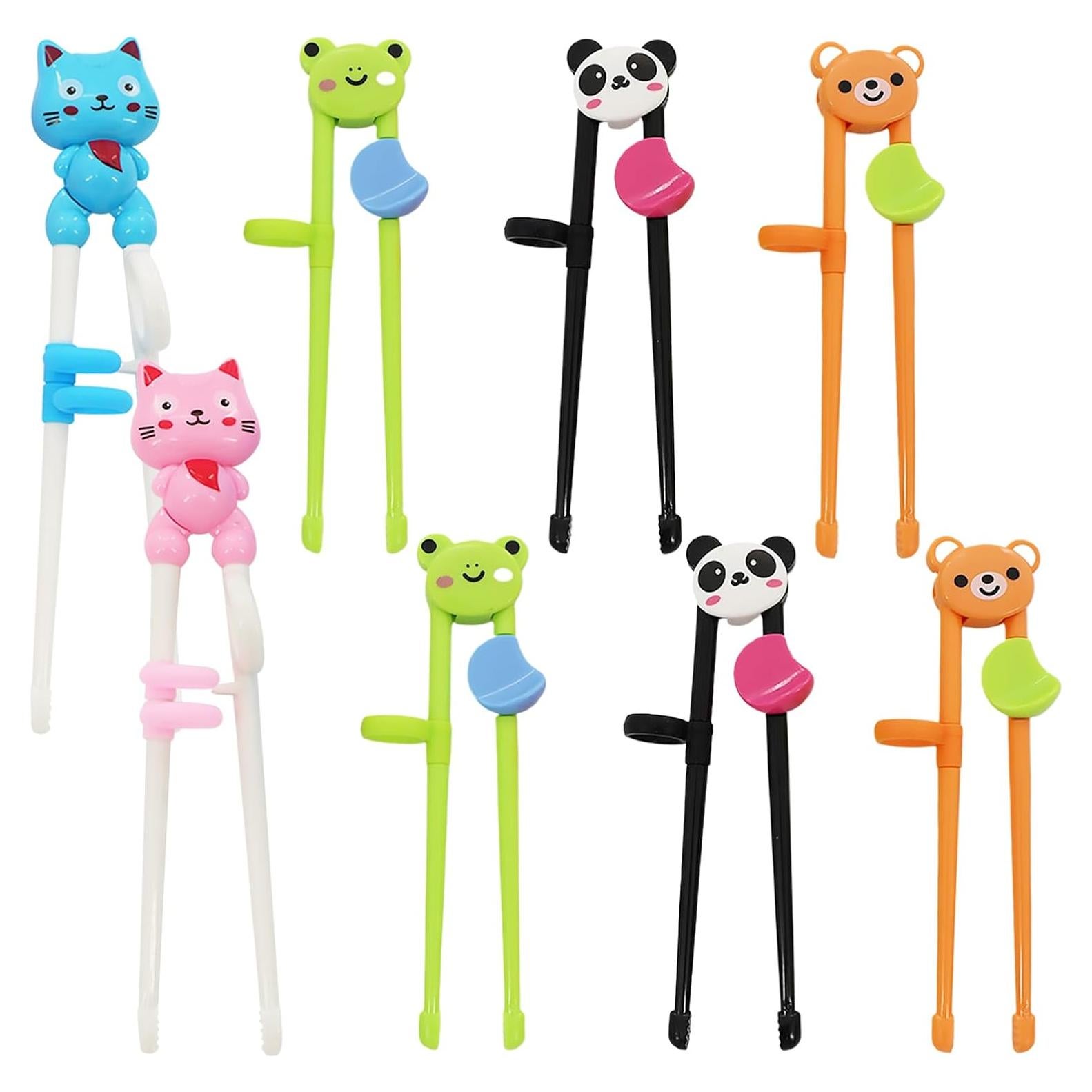 8 Pares de Palillos de Entrenamiento para Niños Braxan