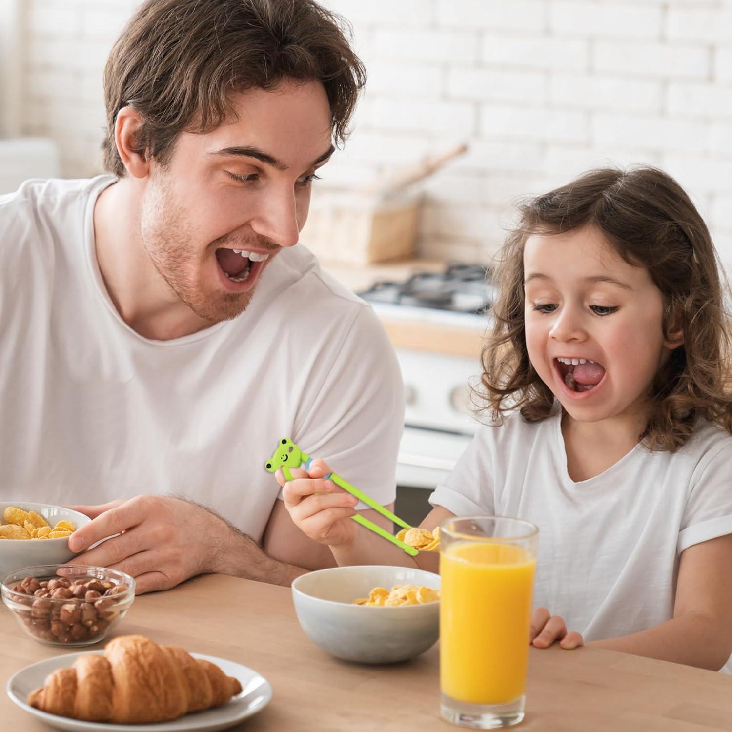 8 Pares de Palillos de Entrenamiento para Niños Braxan