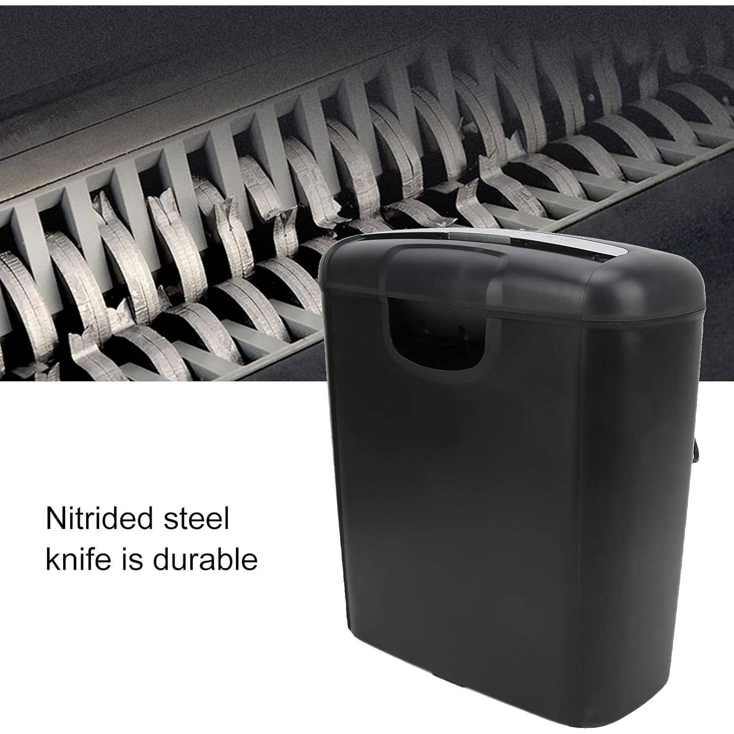 Trituradora de Papel Fdit 6 Hojas 10L Compacta 220V/110V