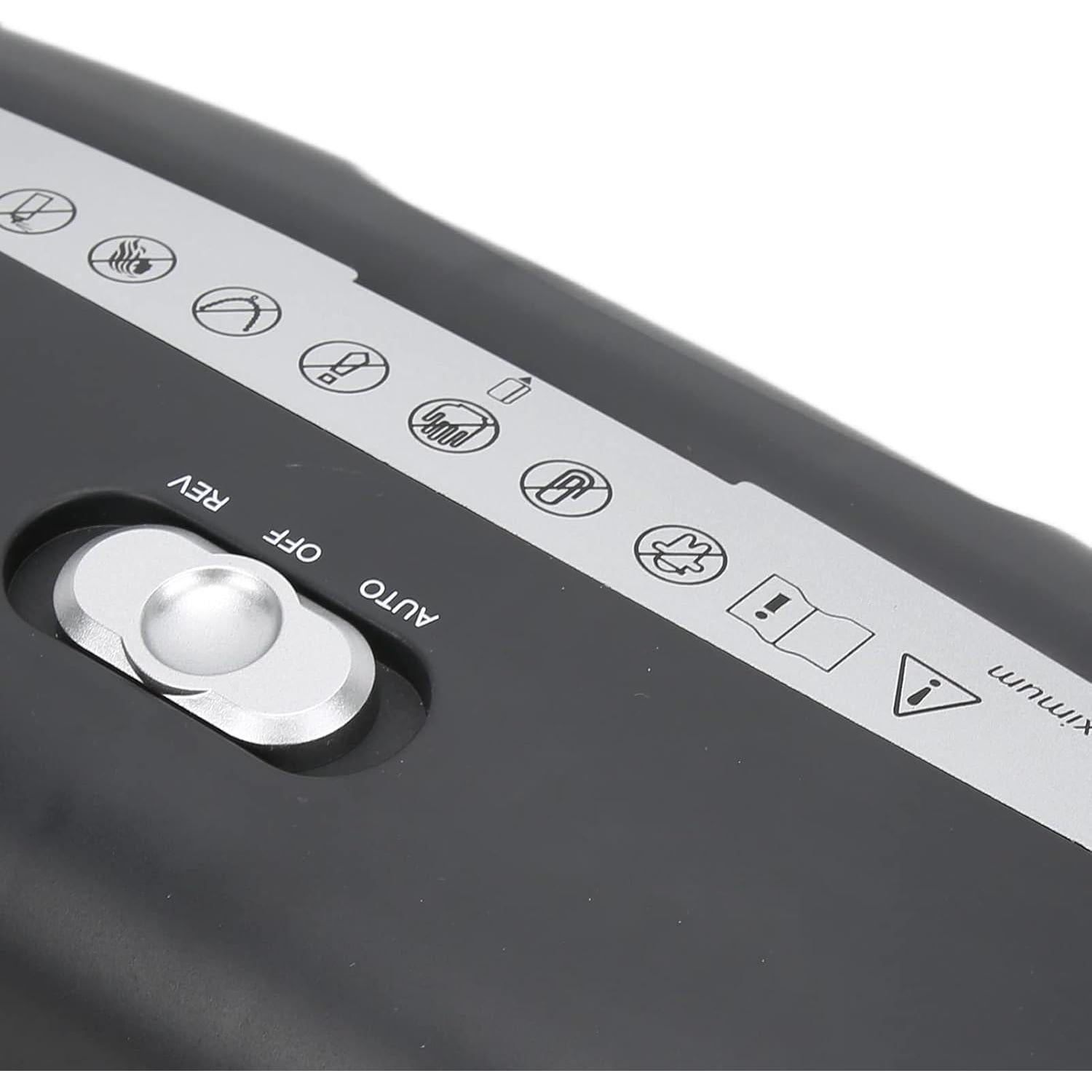 Trituradora de Papel Fdit 6 Hojas 10L Compacta 220V/110V