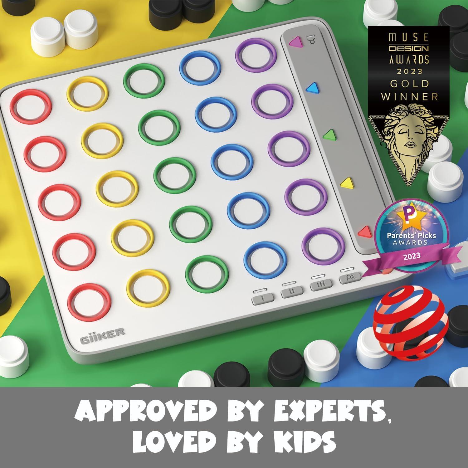 Juego de Estrategia 3D GiiKER Smart Four para 1-2 Jugadores