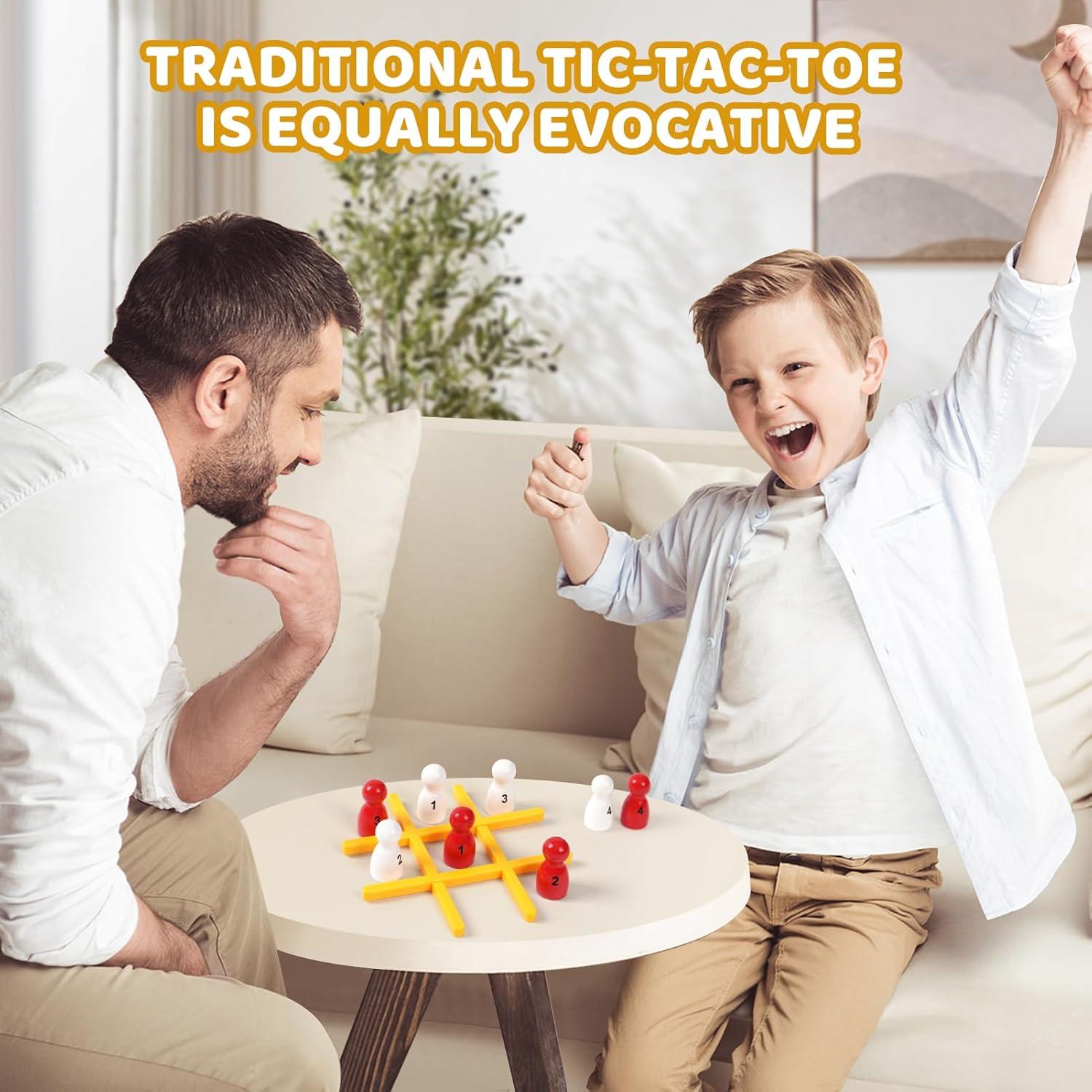 Juego Electrónico de Tres en Raya YOSHINE 5 en 1 Portátil