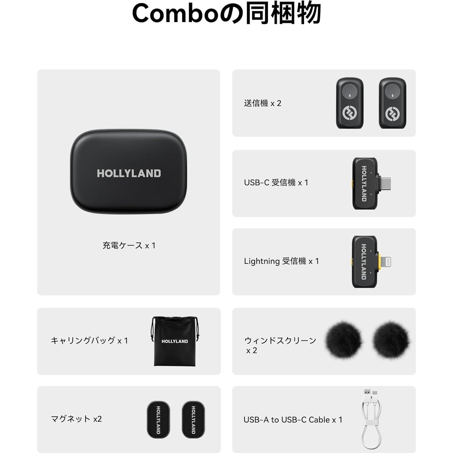 Micrófono Inalámbrico Hollyland Lark A1 con Estuche de Carga