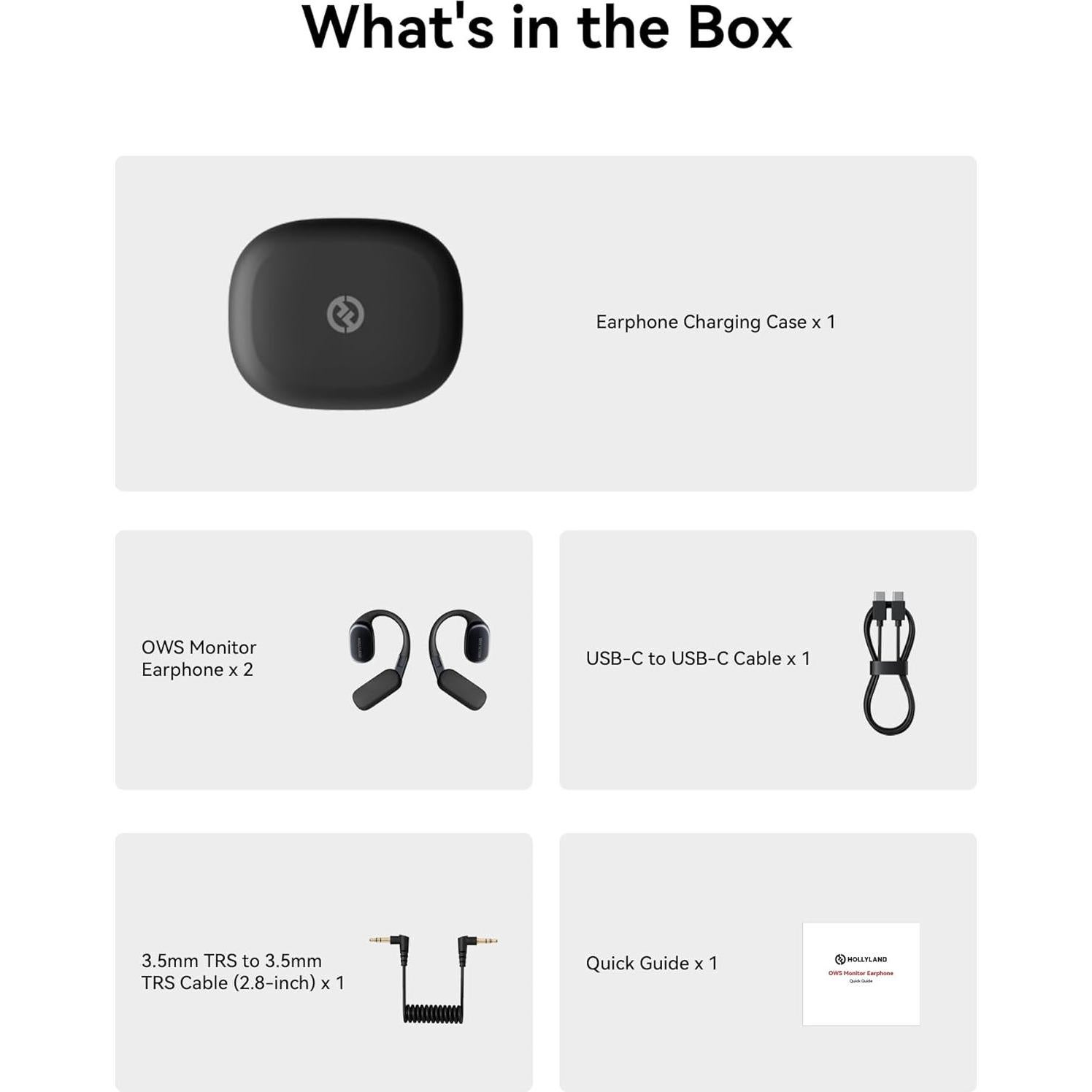 Auriculares Inalámbricos Hollyland Lark MAX 2 con Monitoreo 2.4GHz