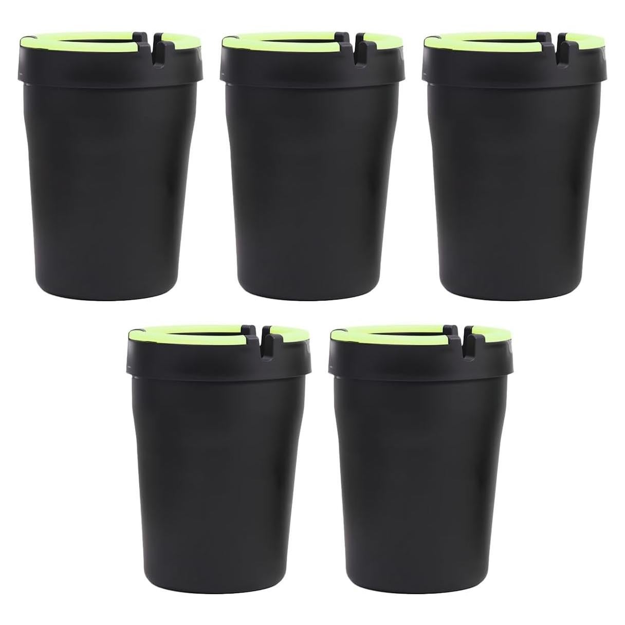 Cenicero de Auto Tuxihapp 5PCS Sin Humo Brilla en Oscuridad