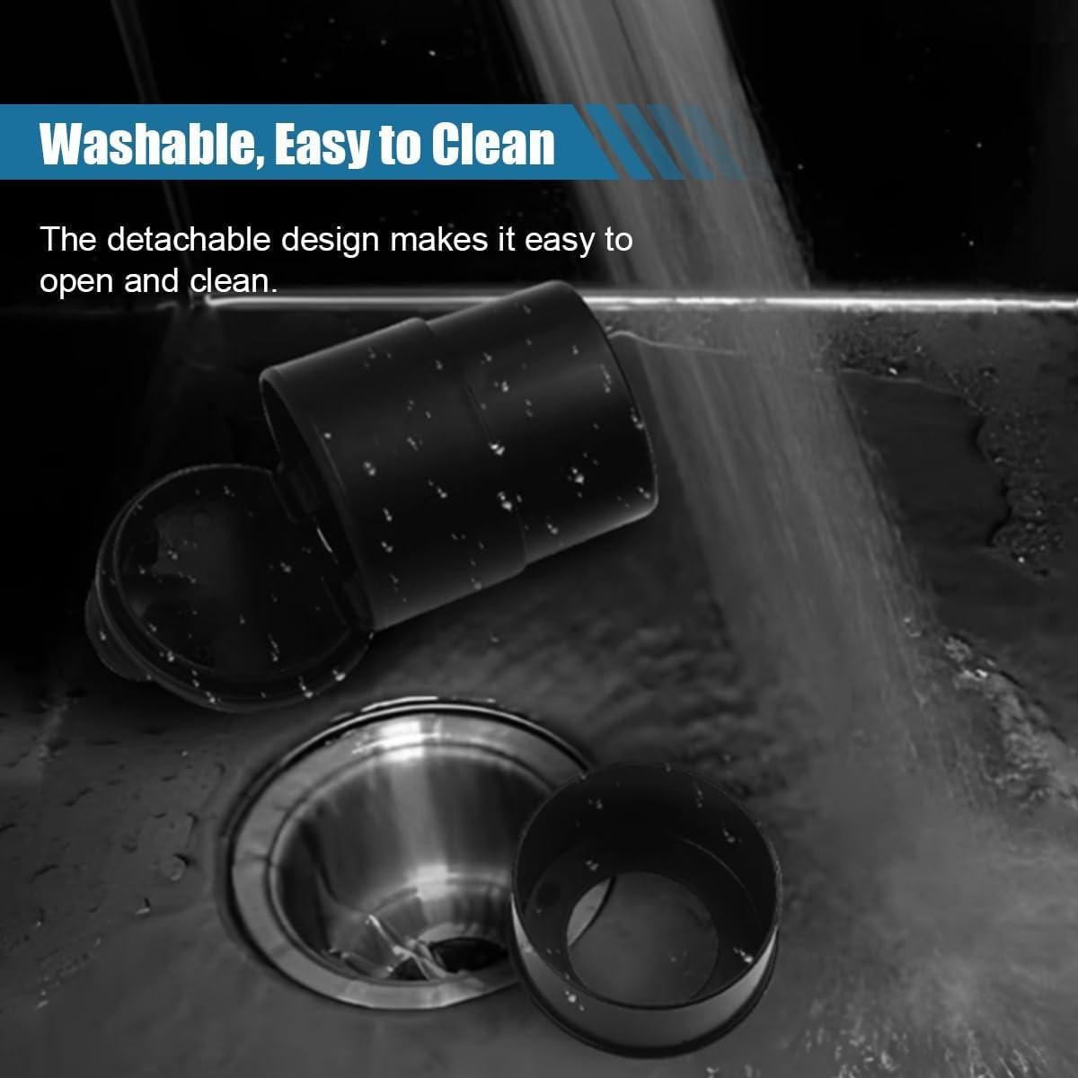 Cenicero de coche SMILFUY con tapa, plástico resistente, 9.19 cm