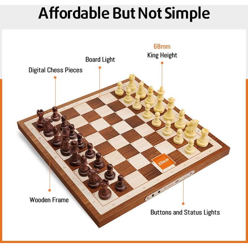 Juego de Ajedrez Electrónico Chessnut Air con IA y LEDs