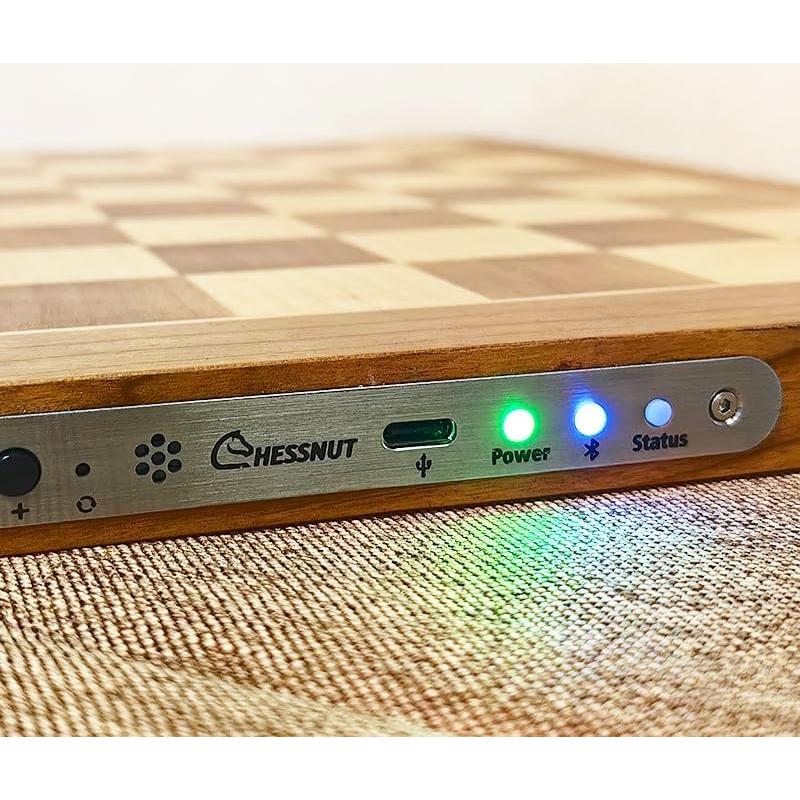 Juego de Ajedrez Electrónico Chessnut Air+ con Tablero de Madera