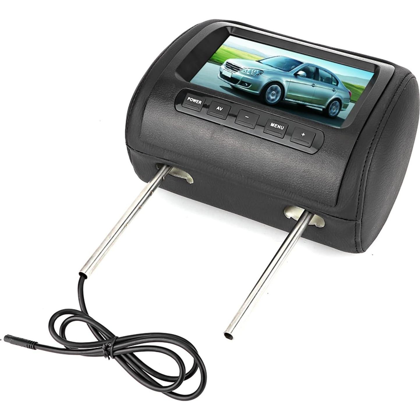 Monitores de Reposacabezas 7" HD Akozon para Coche - 2 Piezas