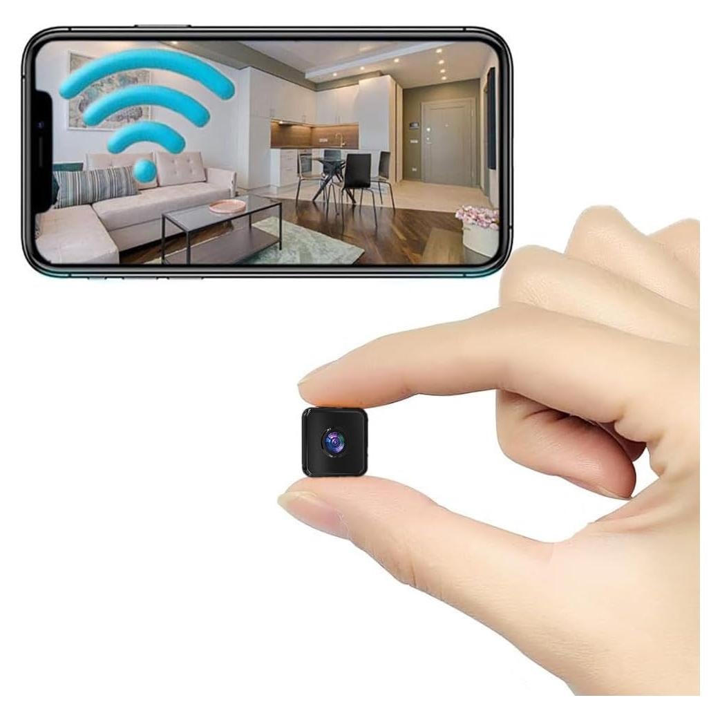 Cámara de Seguridad Inalámbrica 4K ZHOUCXZDA Mini HD