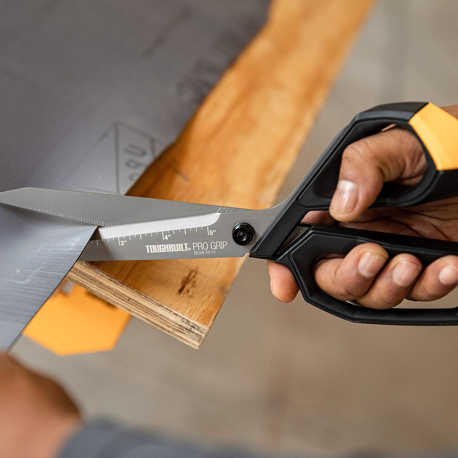 Tijeras de Trabajo ToughBuilt Pro Grip 11" Acero Inoxidable