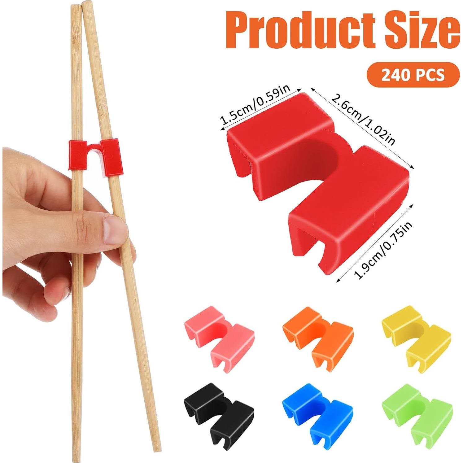 Asistente de Palillos Reutilizables Sibba 240pcs Multicolor