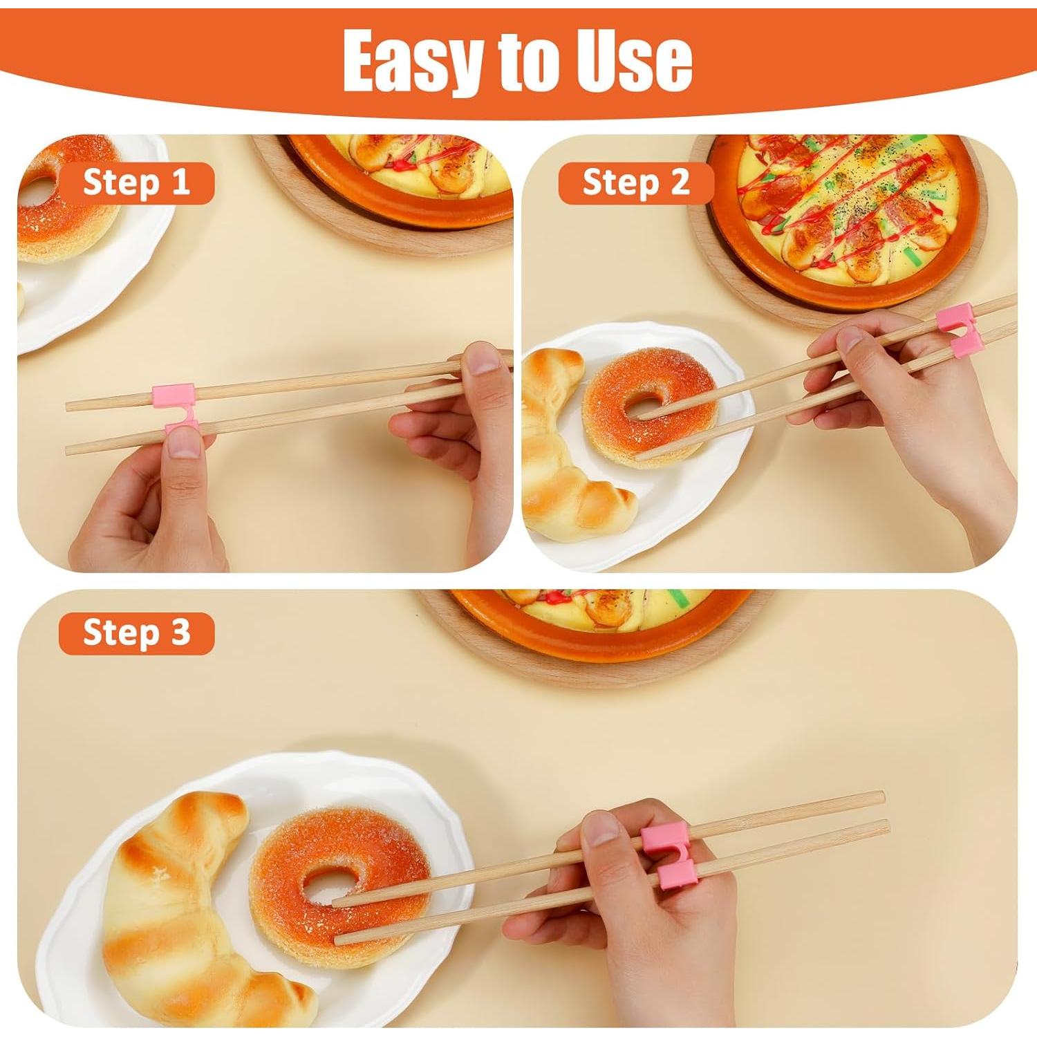 Asistente de Palillos Reutilizables Sibba 240pcs Multicolor