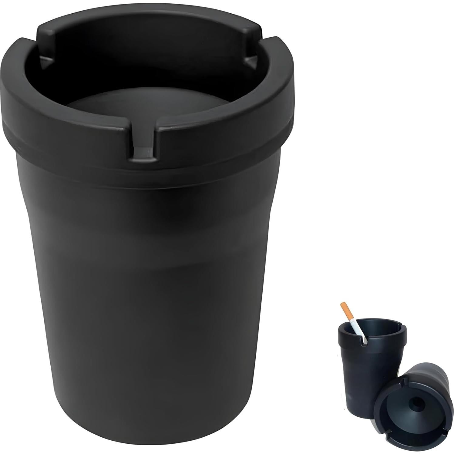 Cenicero Jumbo sin Humo para Automóvil Shop Life - Plástico Duradero