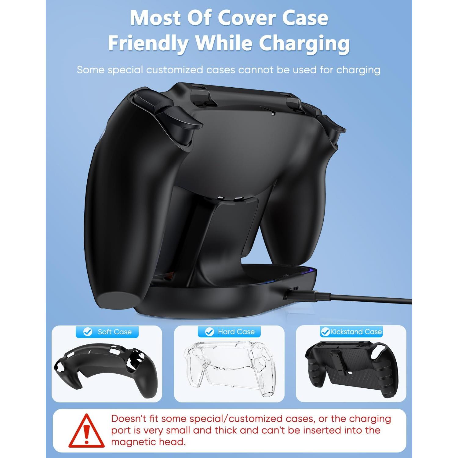 Base de Carga FYOUNG para PlayStation Portal - Soporte RGB